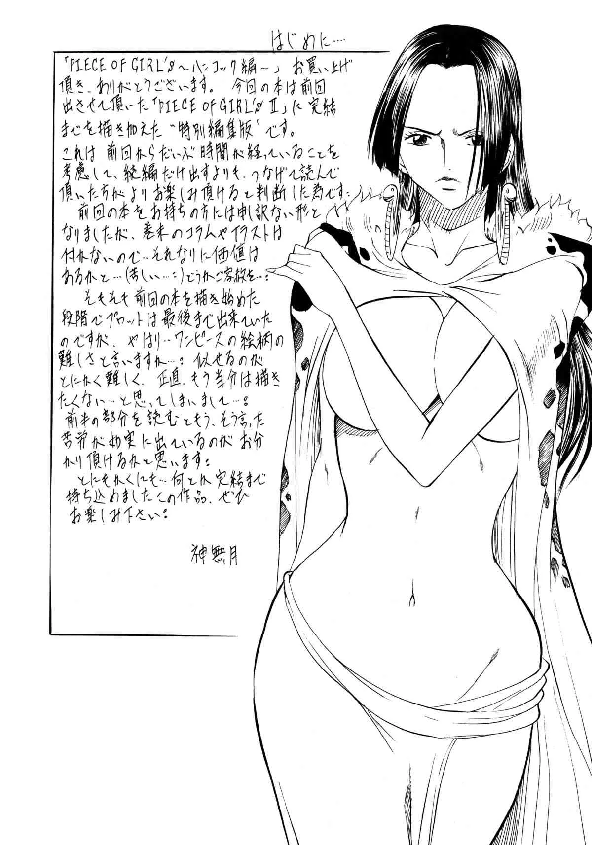 [武装女神 (神無月かんな)] 武装女神アーカイブスシリーズ1 「PIECE OF GIRL’s ～ハンコック編～」 (ワンピース)_3