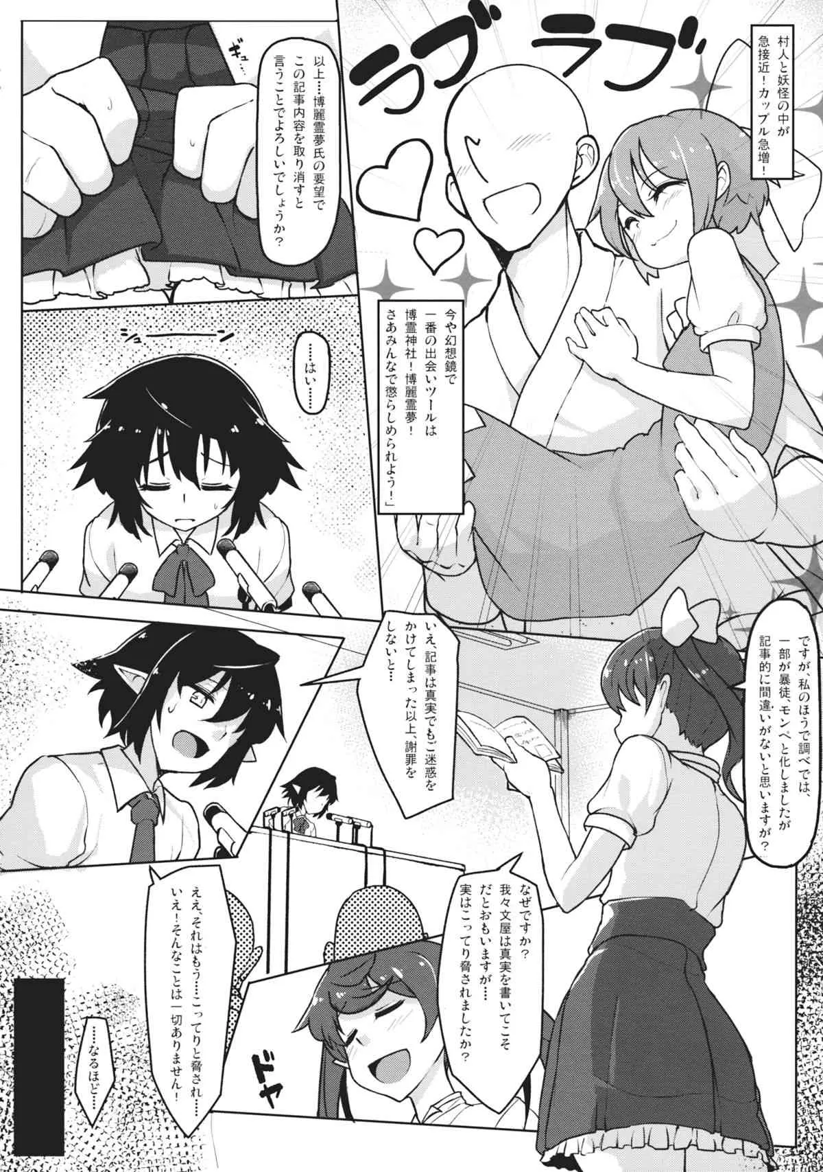 (例大祭12) [たけ家 (竹虎スズメ)] 文々O新聞大謝罪感謝祭 (東方Project)_5
