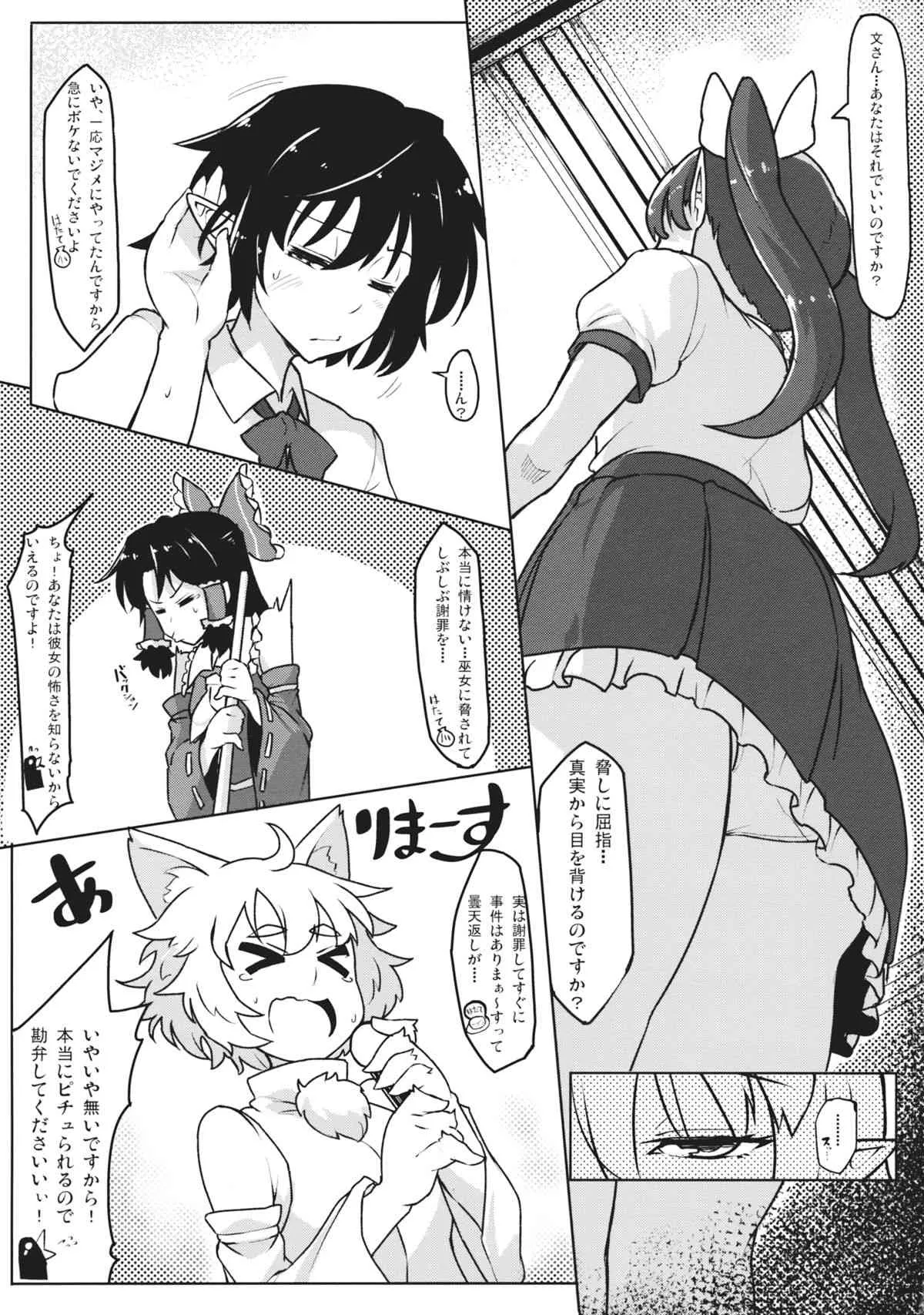 (例大祭12) [たけ家 (竹虎スズメ)] 文々O新聞大謝罪感謝祭 (東方Project)_6