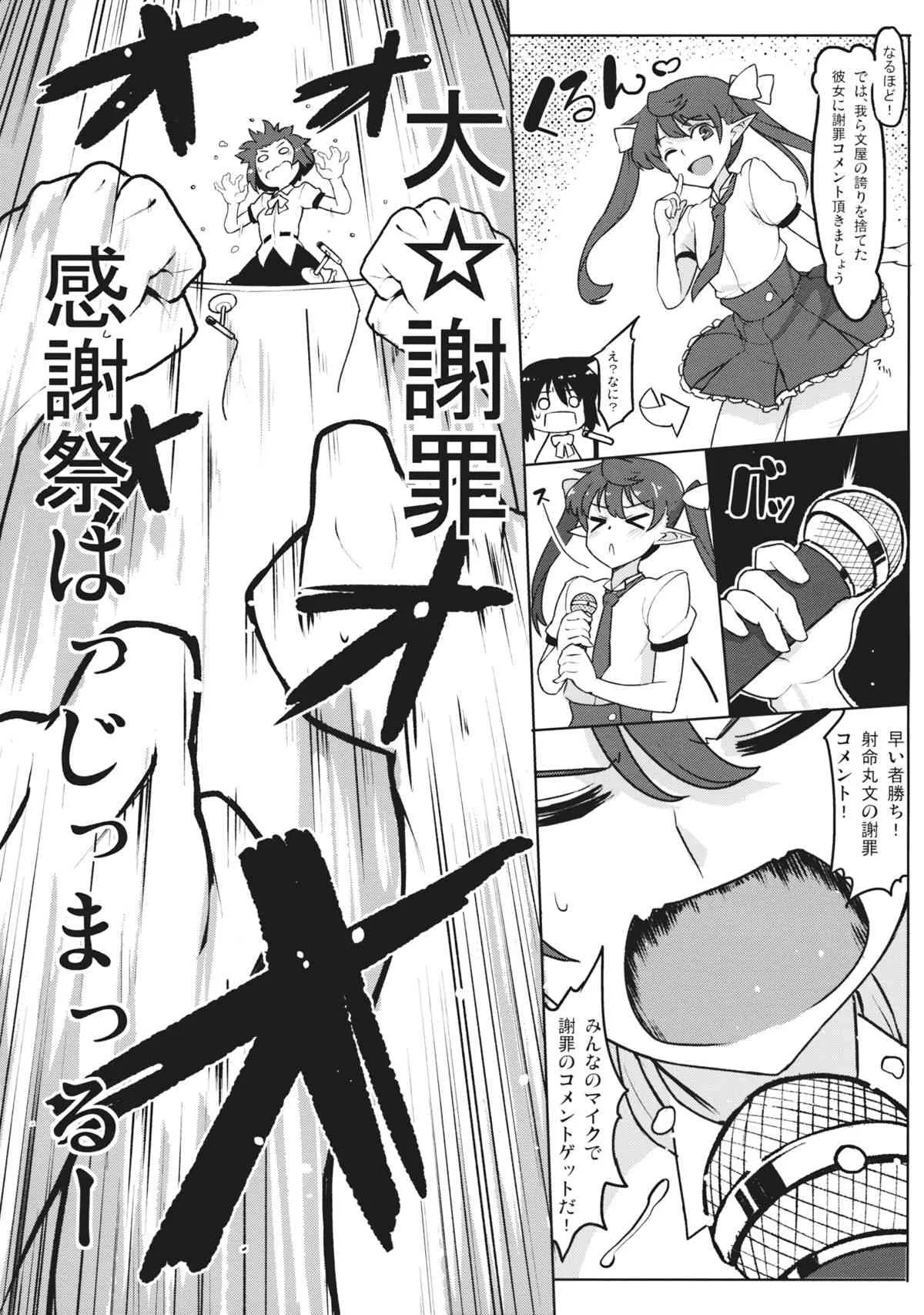 (例大祭12) [たけ家 (竹虎スズメ)] 文々O新聞大謝罪感謝祭 (東方Project)_7