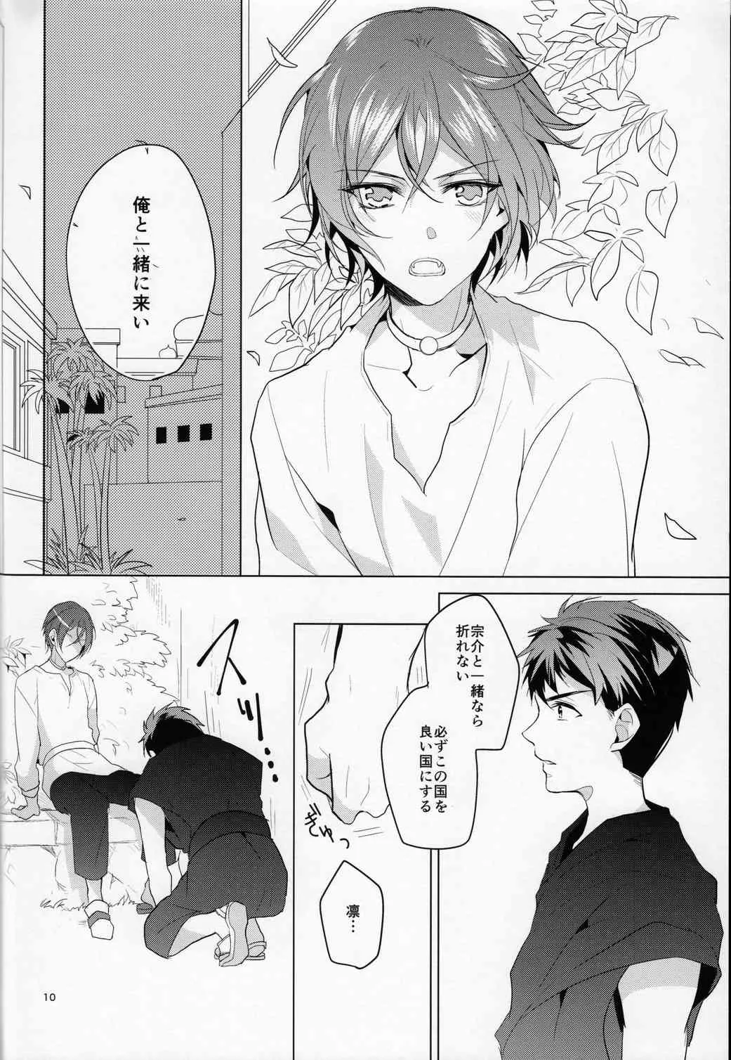 (SUPER24) [ANCOCOCO (佐倉ひつじ)] 熱 (Free!)_9