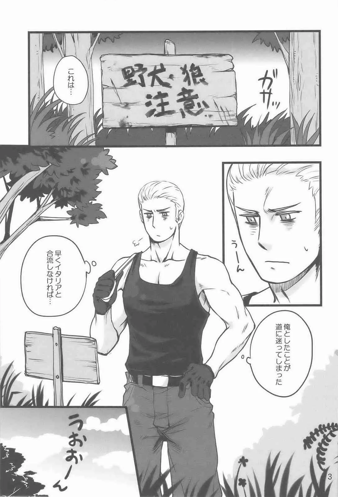 [肉と豆 (レバさし)] WauWau (Axis Powers ヘタリア)_3