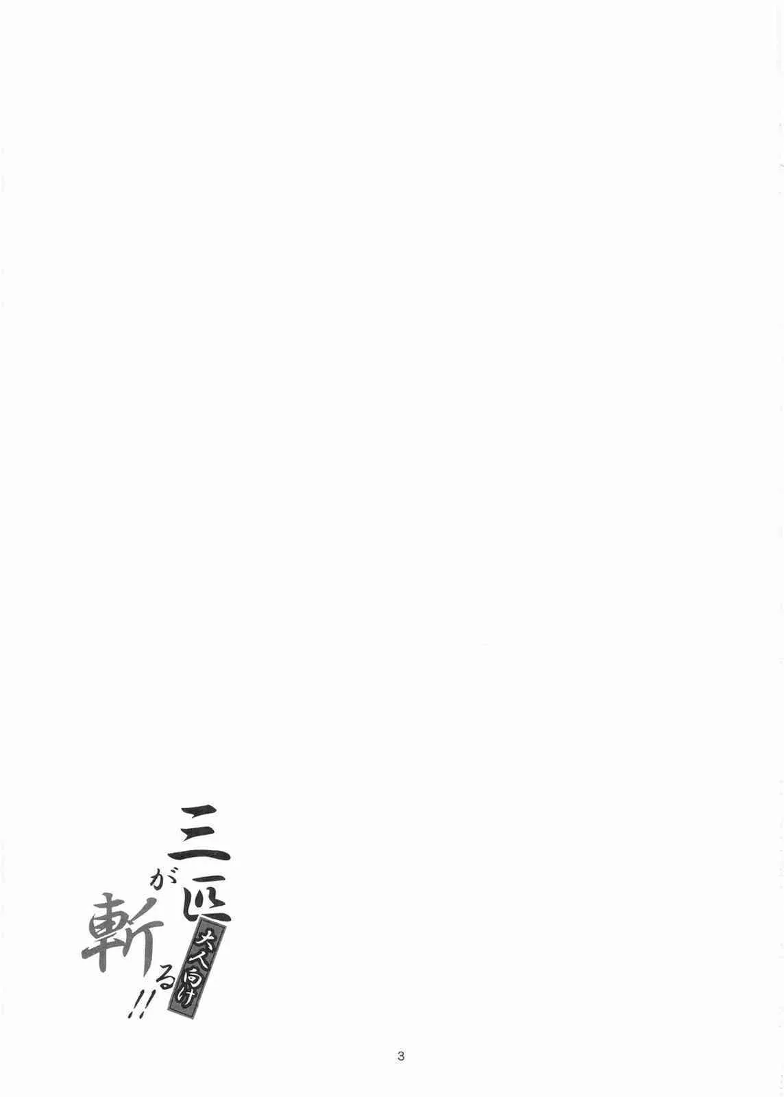 (C68) [罰式 (士土大介)] 三匹が斬る!! 大人向け (マリア様がみてる)_2