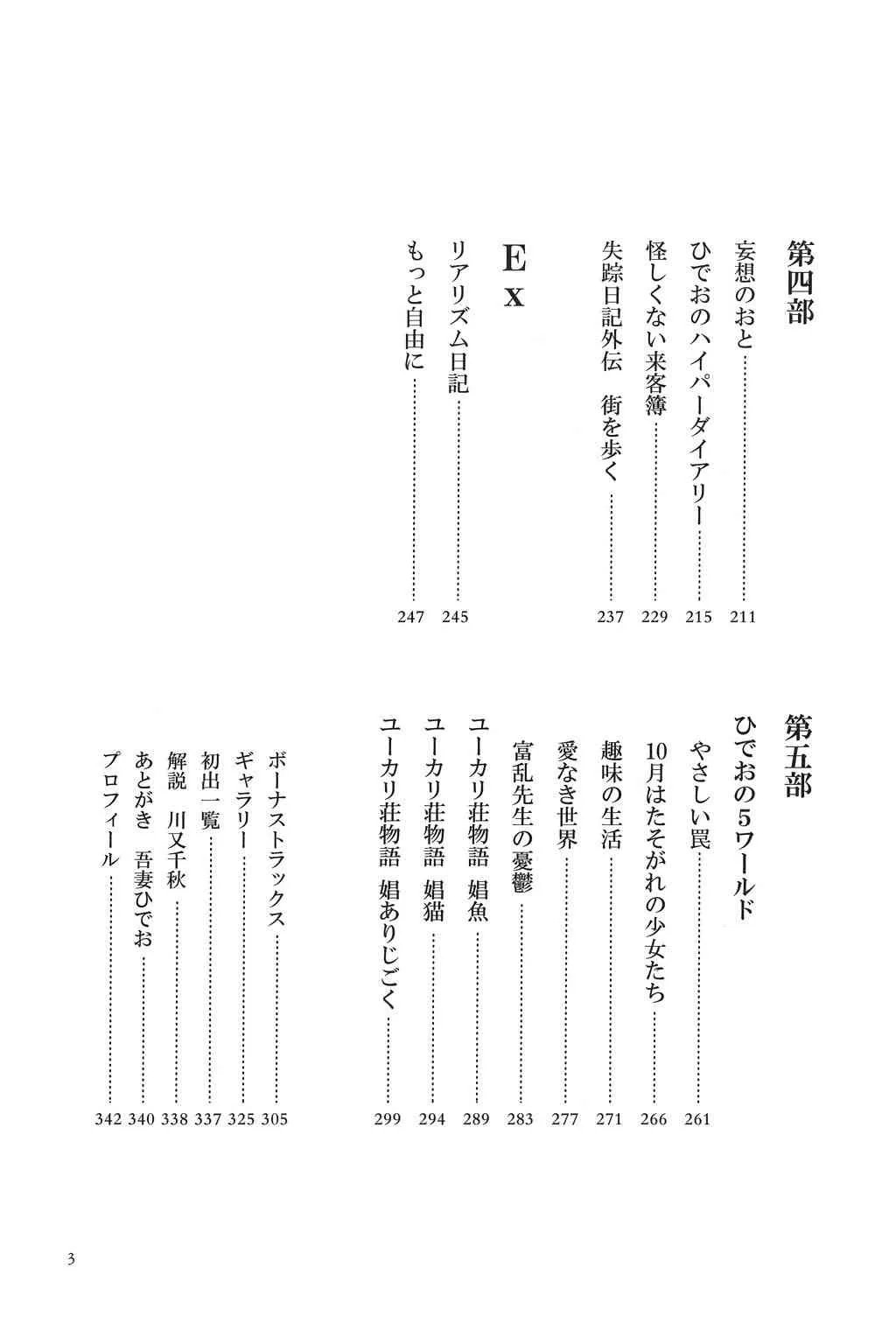 [吾妻ひでお] 吾妻ひでお作品集成 夜の帳の中で_8