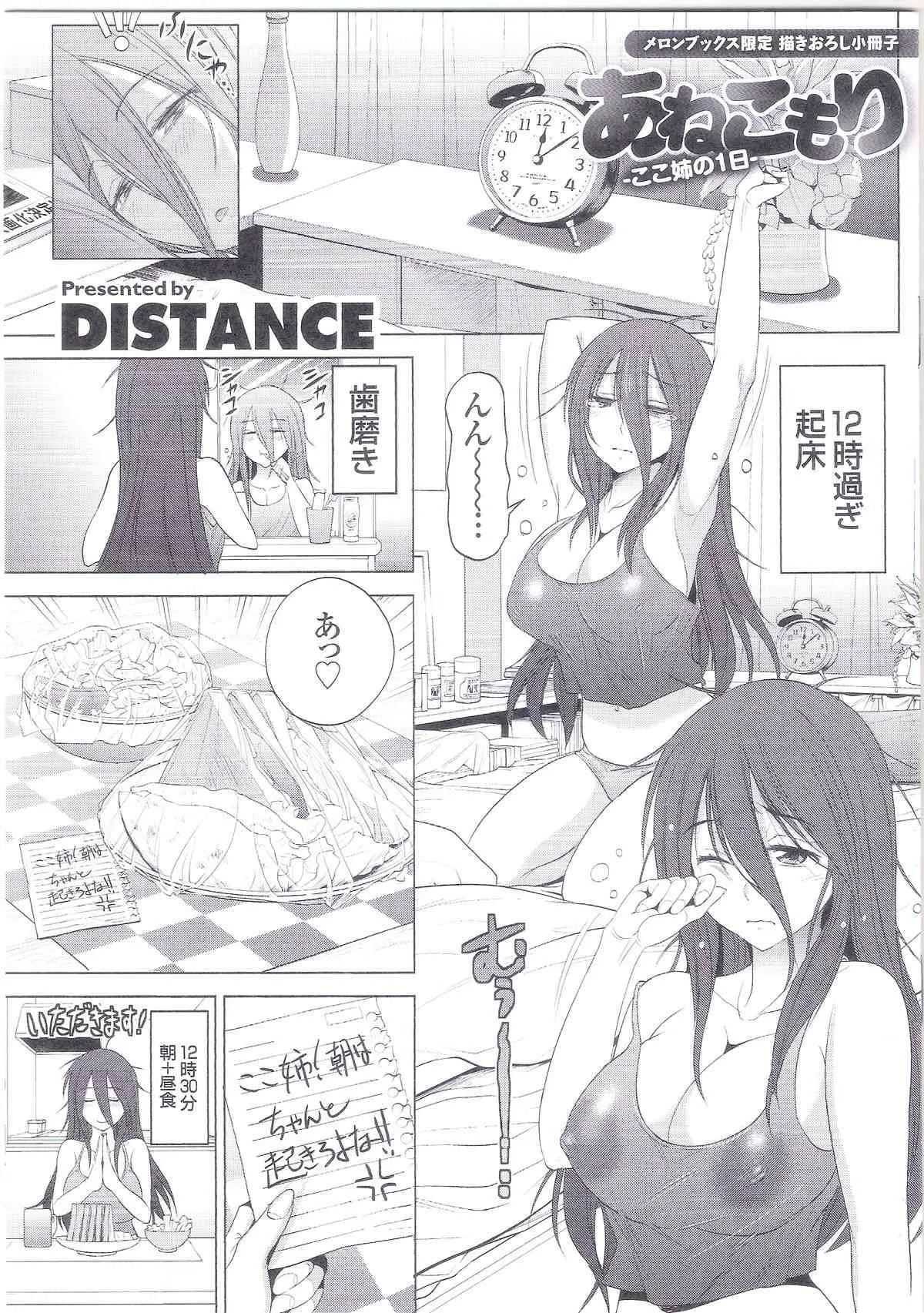 [DISTANCE] あねこもり メロンブックス小冊子