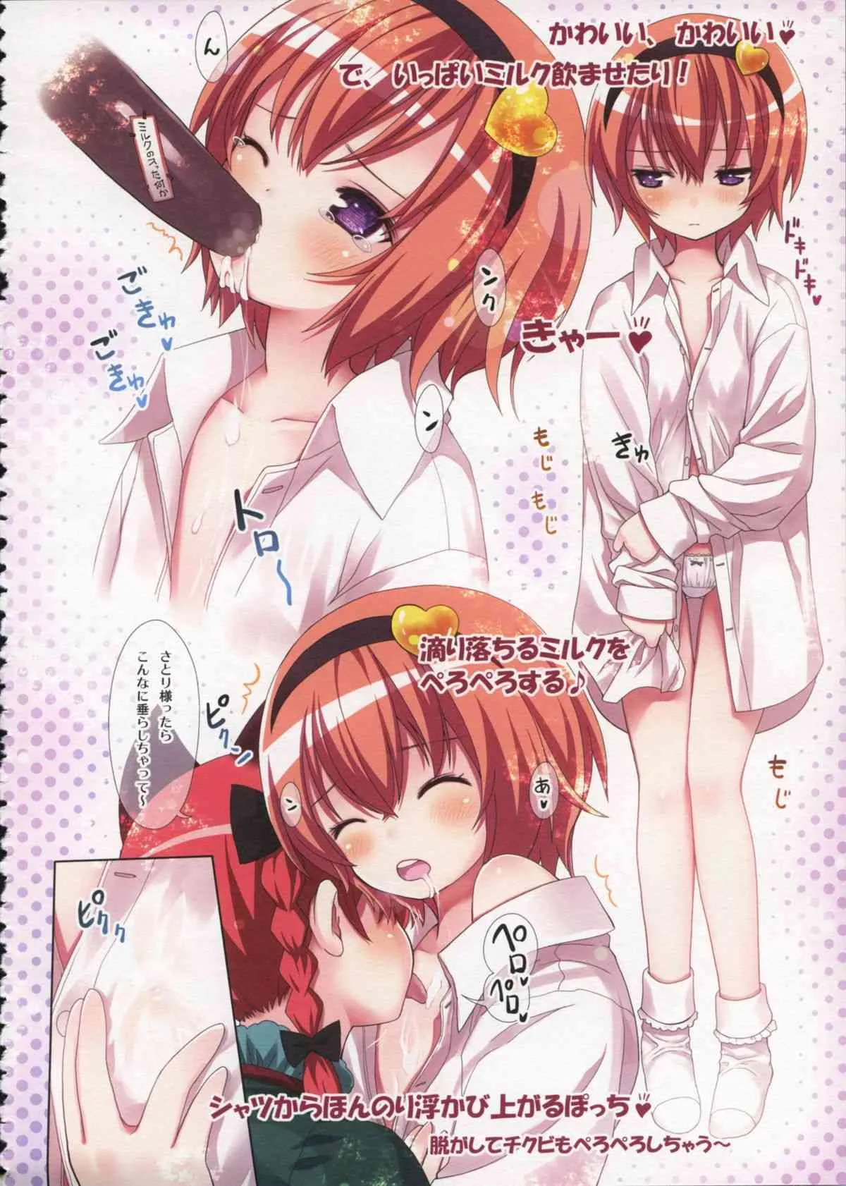 (例大祭11) [りとる☆はむれっと (ら～☆きぃ)] 古明地さとり あ～したい こ～したい (東方Project)_8