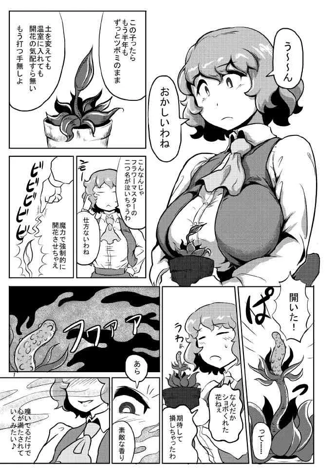 [穴ふたつ (ヱナジー)] 触手はトモダチ怖くない （東方Project）[DL版]_2