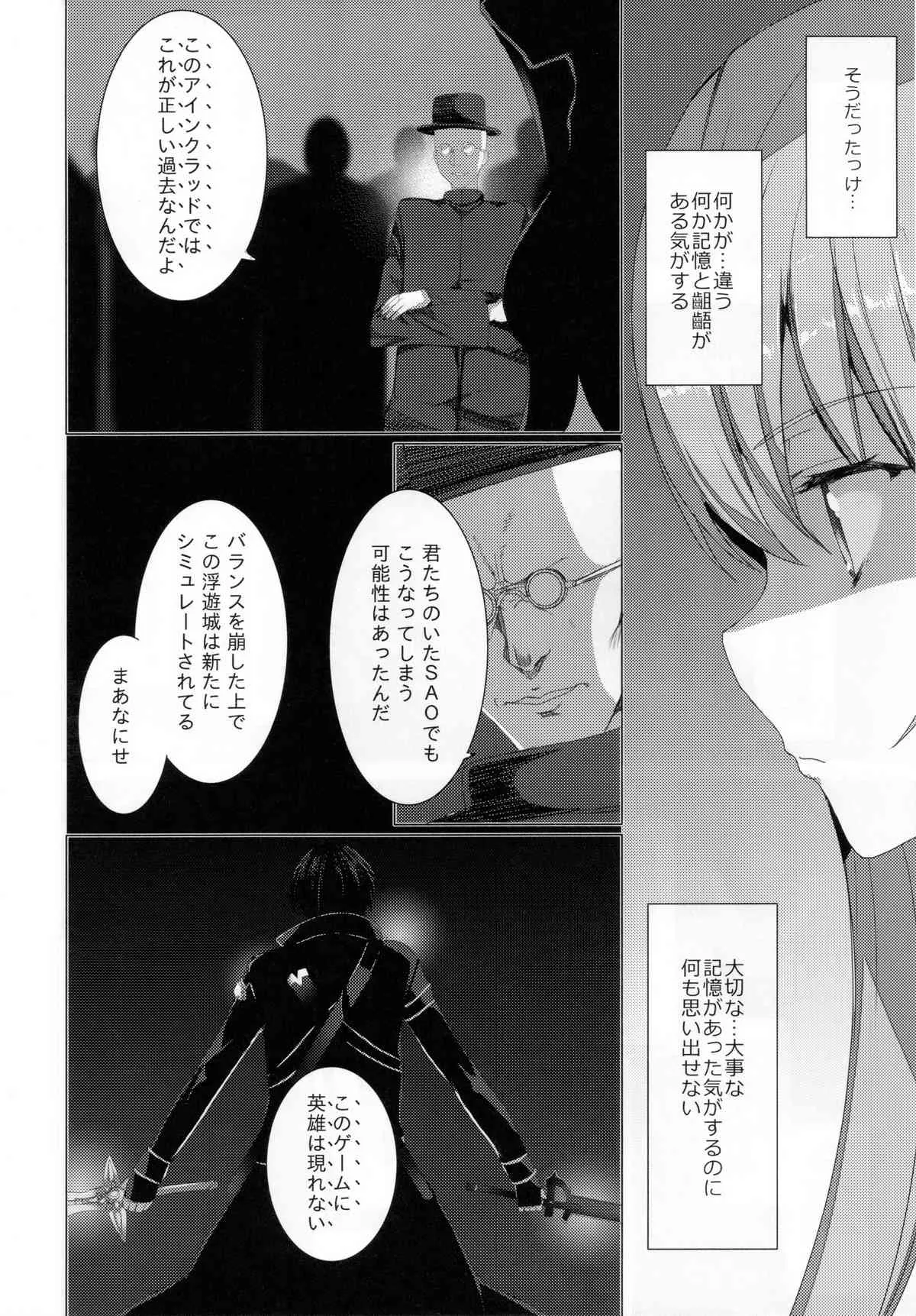 (C84) [ワッフル同盟犬 (田中竕)] WRONG WORLD (ソードアート・オンライン)_10