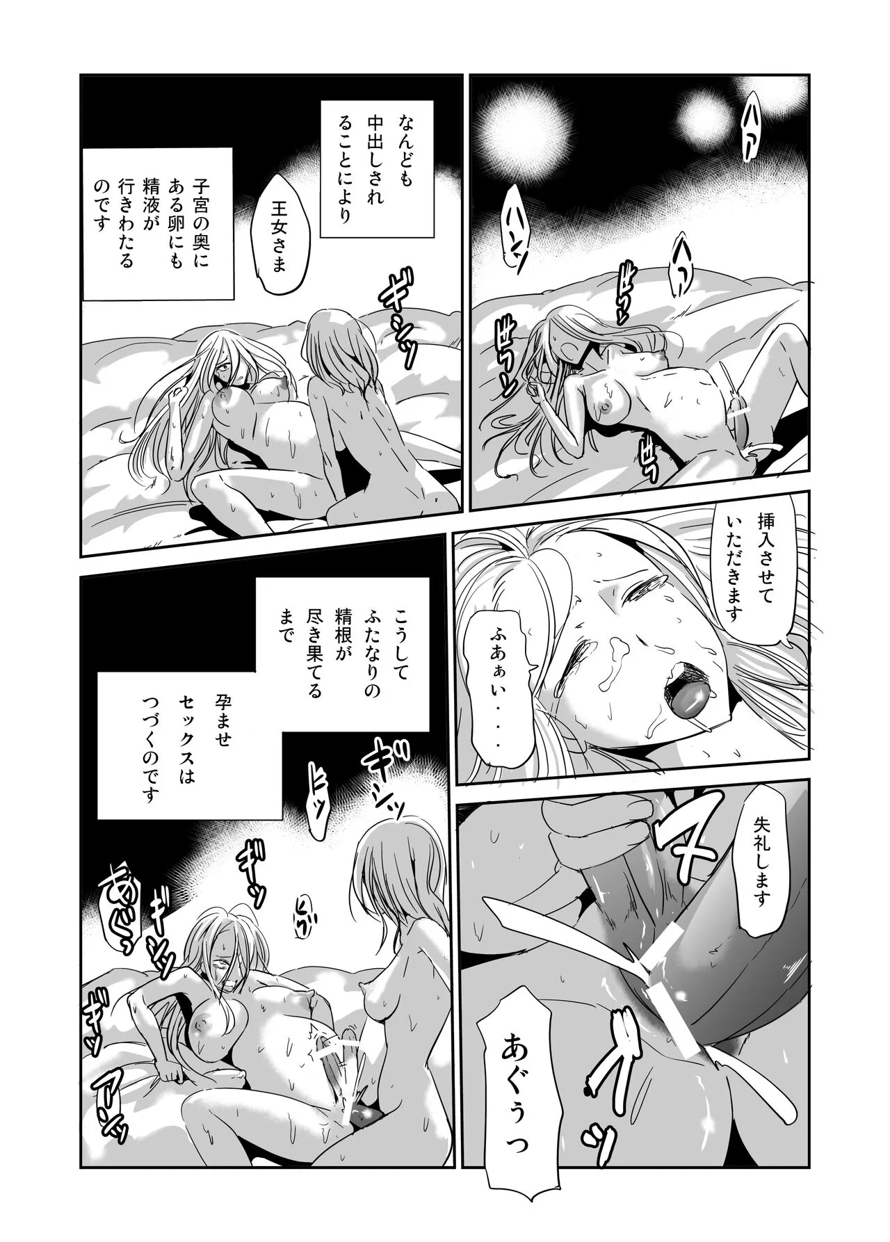 [夢迷屋] ふたなり王国 王女のおしごと_3