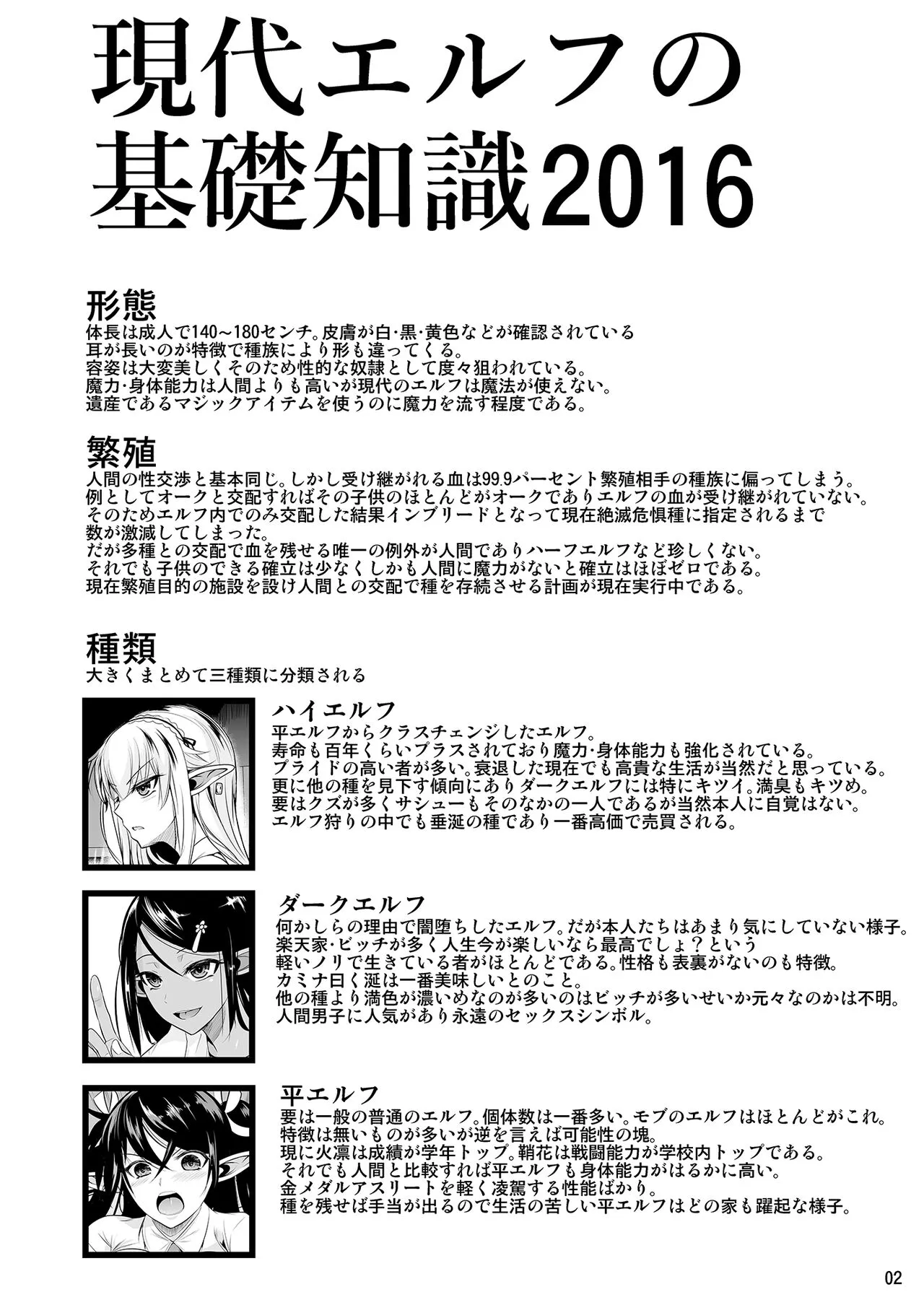 (C90) [シュート・ザ・ムーン (フエタキシ)] ハイエルフ×ハイスクール襲撃編前日 [DL版]_3