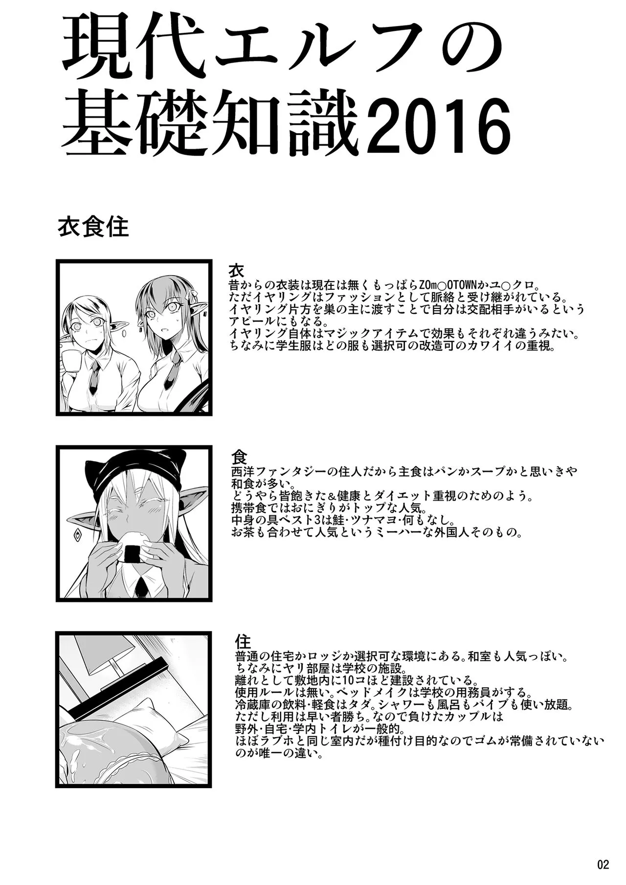(C90) [シュート・ザ・ムーン (フエタキシ)] ハイエルフ×ハイスクール襲撃編当日 [DL版]