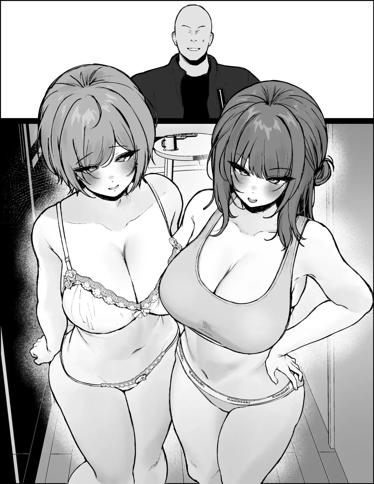 初体験が怖いから友達と2人で処女卒業したい_9