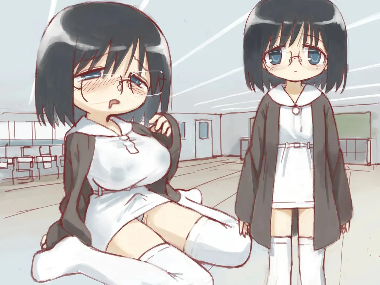 (小見川夢井) ふたなり国の短小優等生ちゃん_2