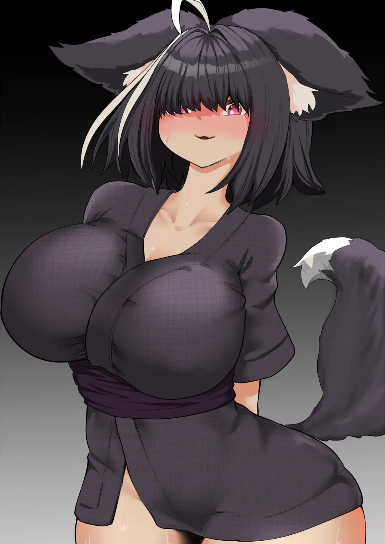 [ななほしてんぽ (七星じろー)] 俺のことが大好きなメカクレ狐四女ちゃん_2