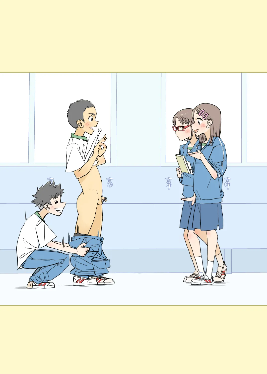 [Kune Kune Project (Kune)] 002 – Fully PANTSED at school_4