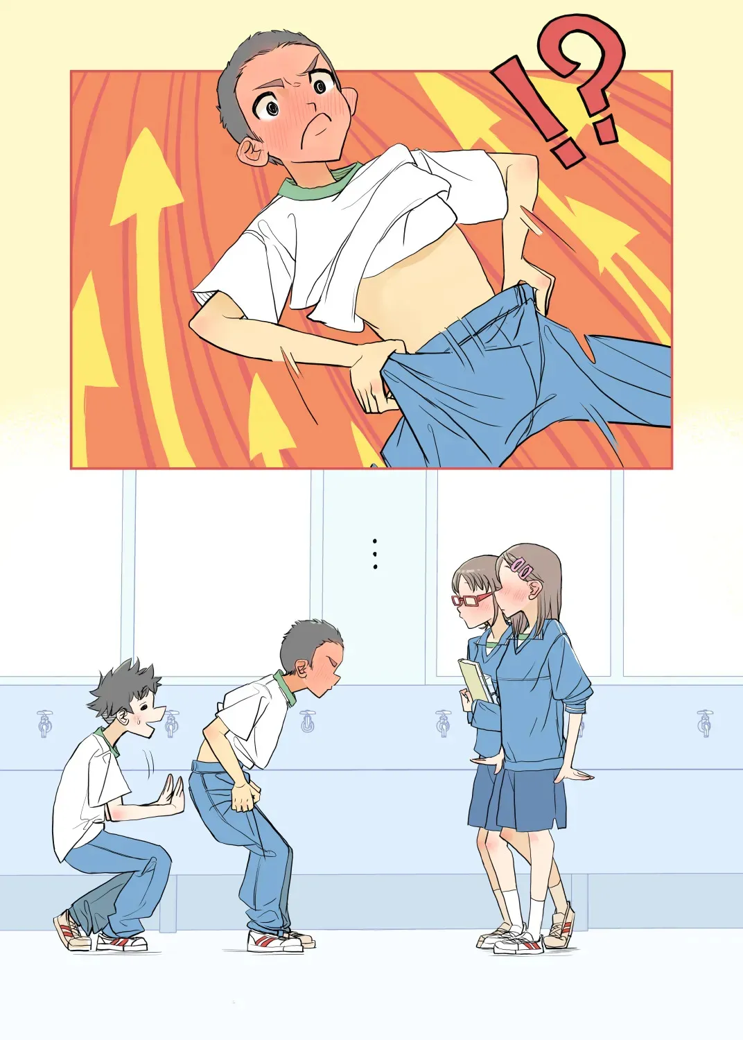 [Kune Kune Project (Kune)] 002 – Fully PANTSED at school_7