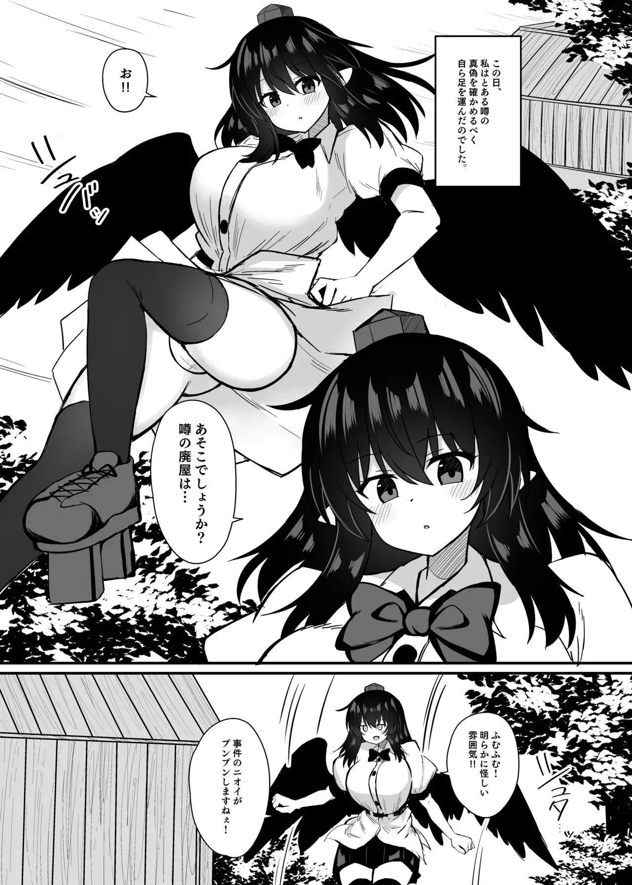 [tomika堂 (tksand)] 鴉天狗催眠に堕ちる。 (東方Project) [DL版]_2