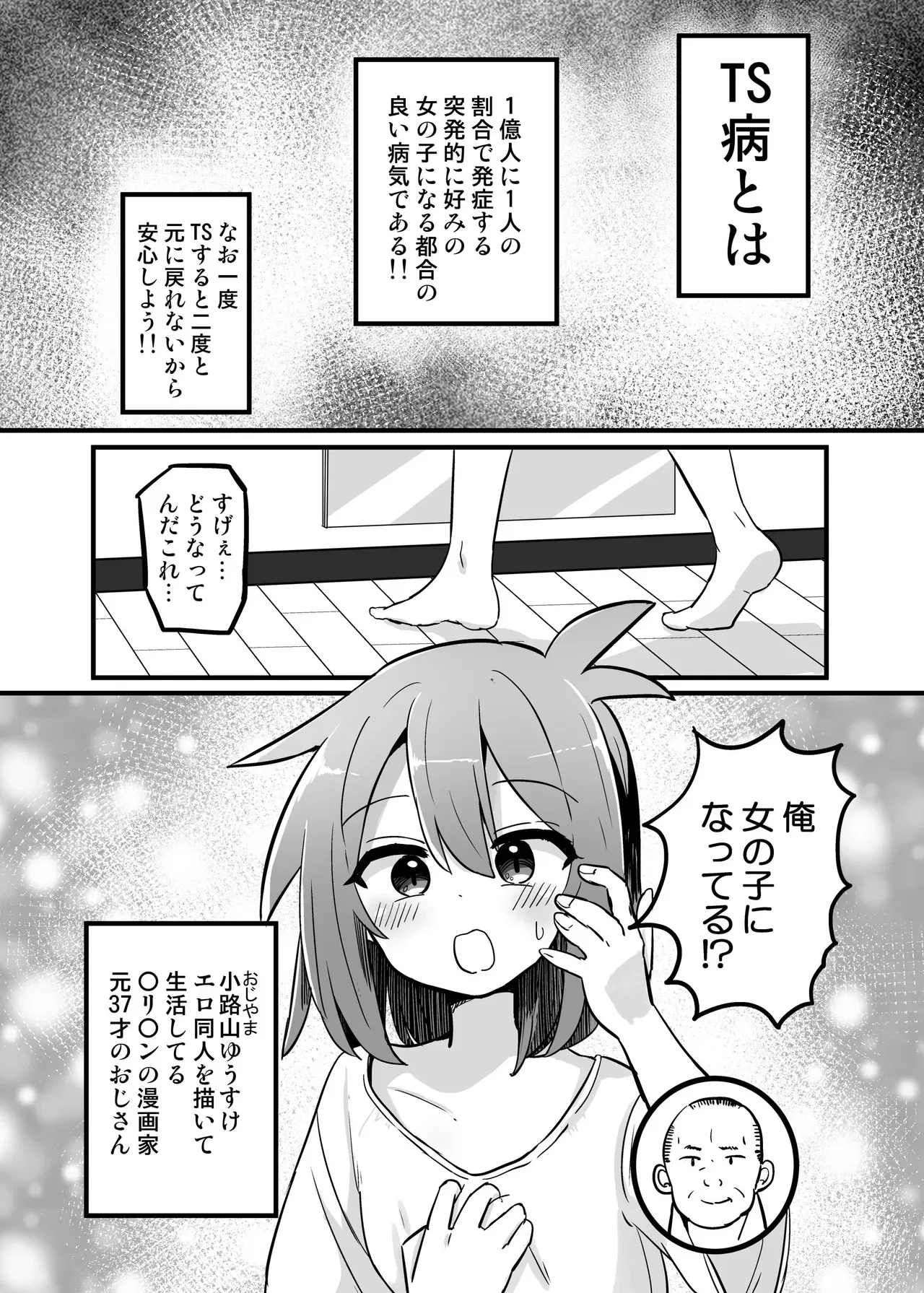 [さね野郎] 合法TSおじさんのえっちでみだらな性活_2