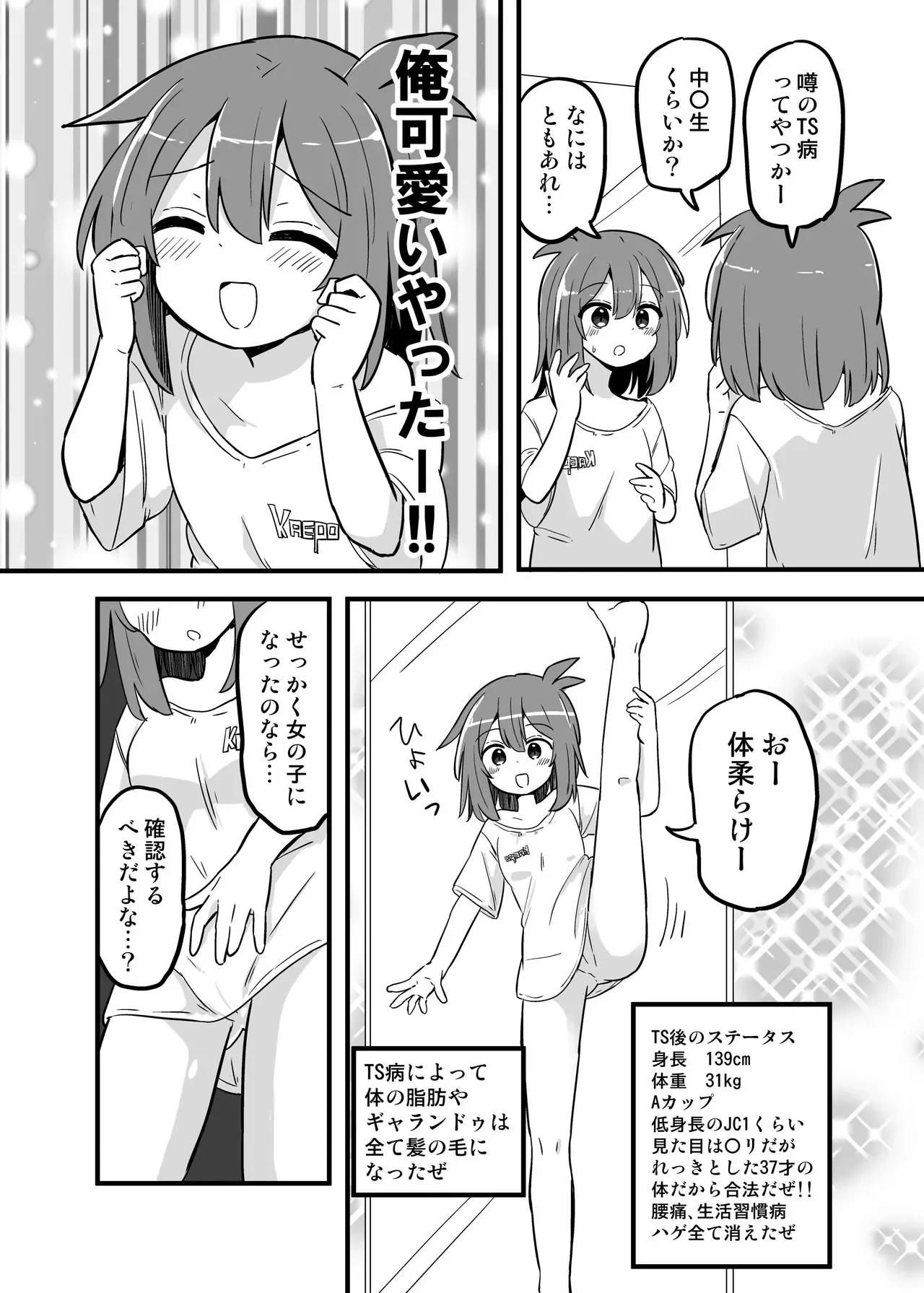 [さね野郎] 合法TSおじさんのえっちでみだらな性活_3