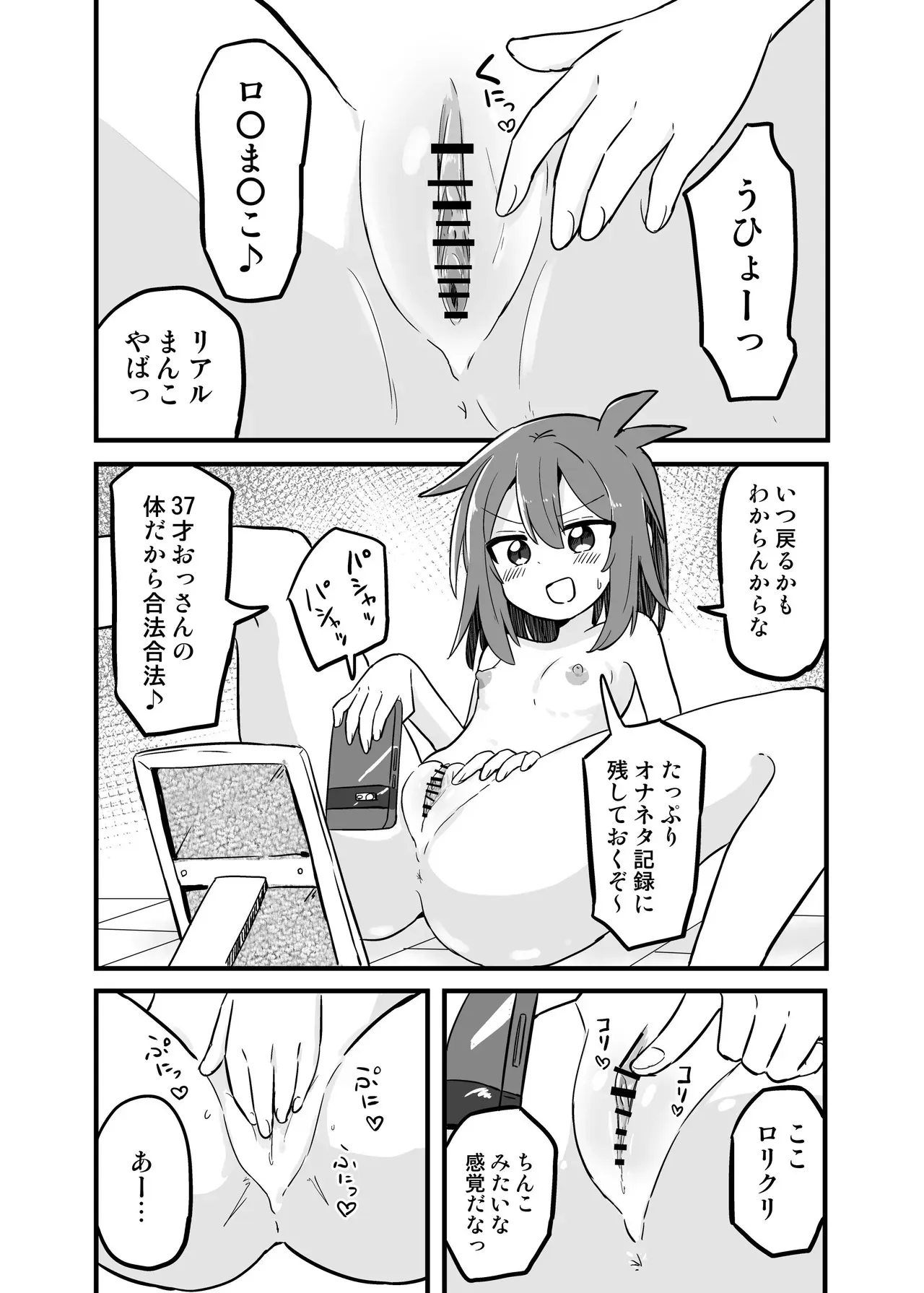 [さね野郎] 合法TSおじさんのえっちでみだらな性活_4