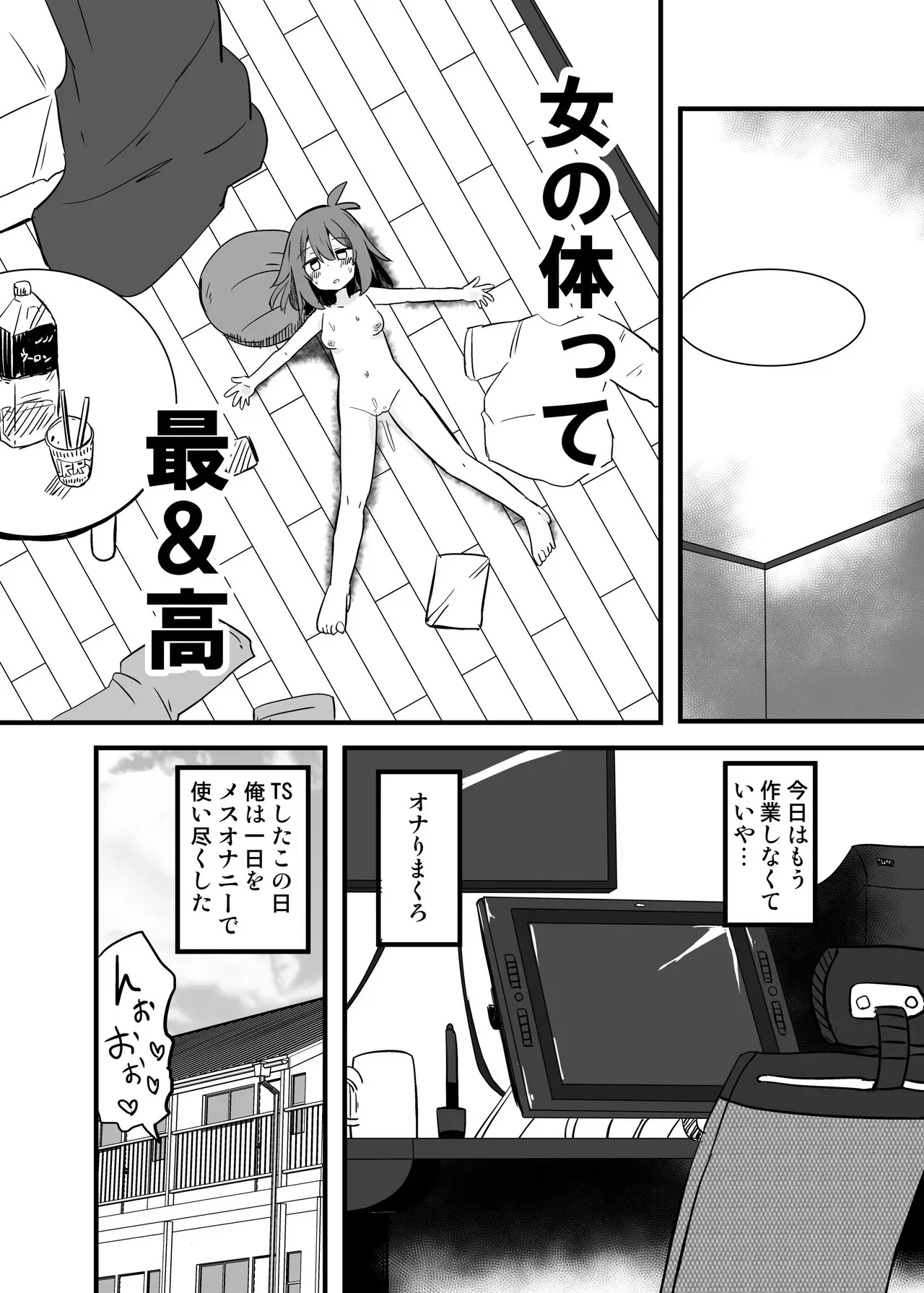 [さね野郎] 合法TSおじさんのえっちでみだらな性活_8