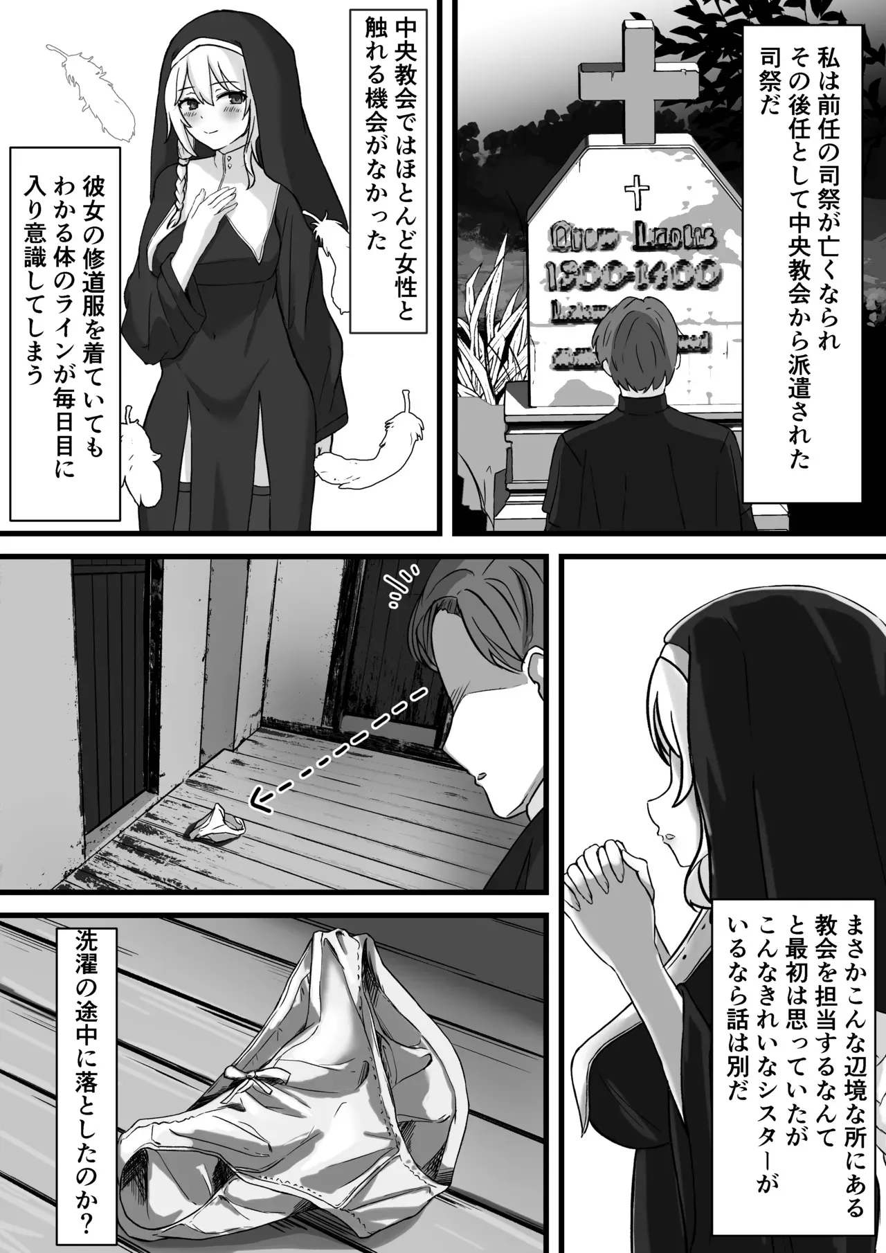 [電脳デリュージョン] サキュバスシスターに気に入られたので孕ませ濃厚Hすることに [DL版]_3