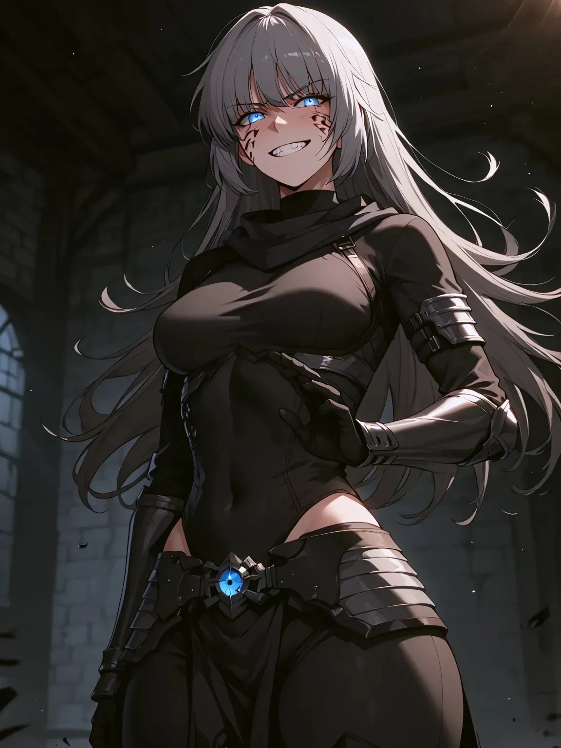 Teresa Du Laurentia from Solo Max Level Newbie Manhwa Webtoon la creatura ai generated_3