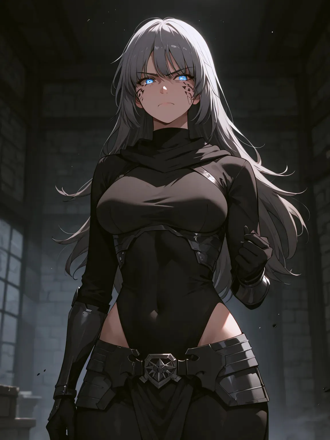 Teresa Du Laurentia from Solo Max Level Newbie Manhwa Webtoon la creatura ai generated_5