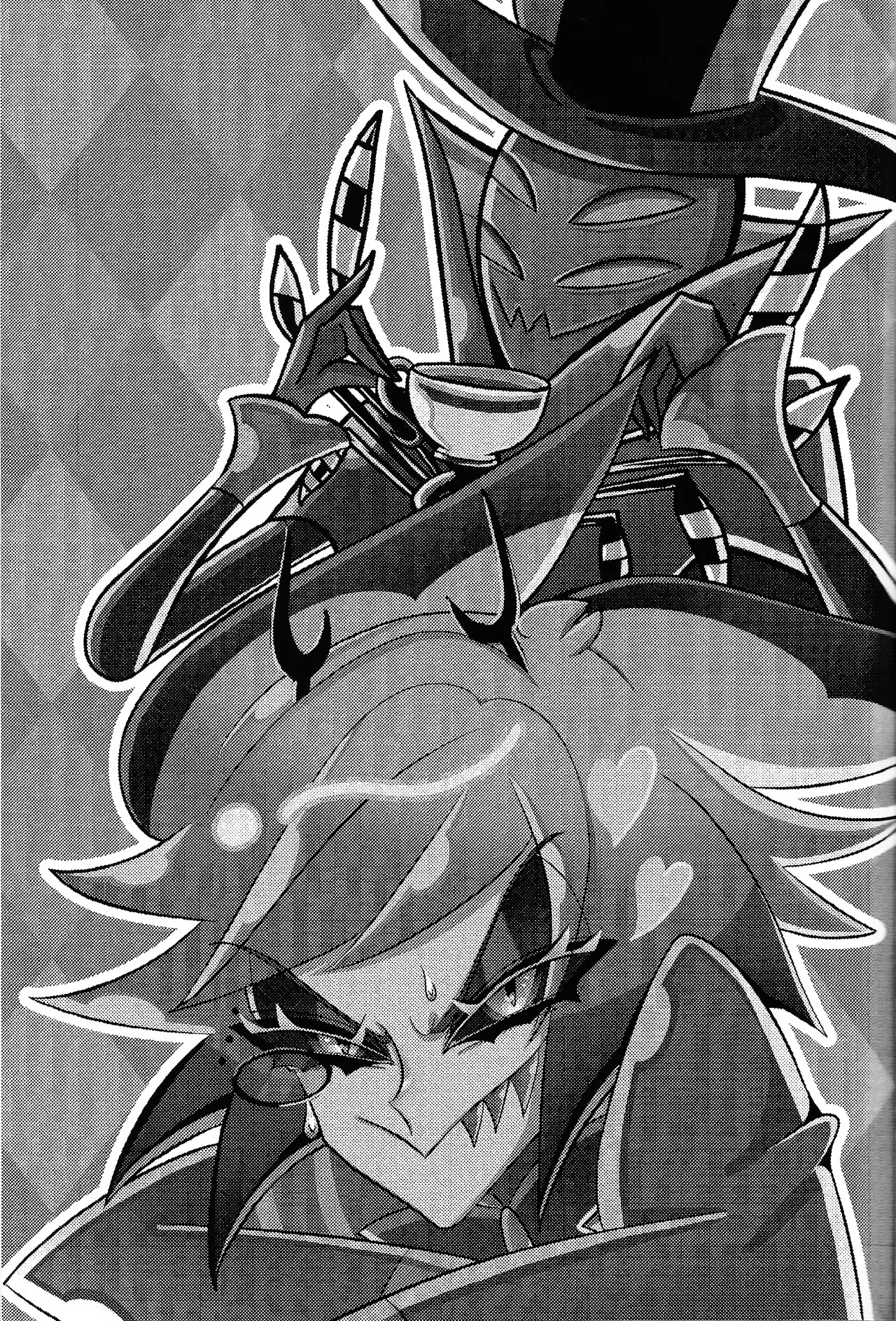 [TRICK OR GAMBLE (Yakugo)] Neko ya inu ni daku no to onaji kanjo (Hazbin Hotel)_2