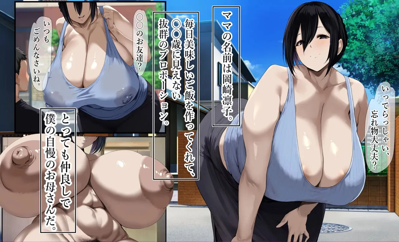 [ スタジオサウスポー] 僕のママはクラスメイトの乳牛奴●。_3