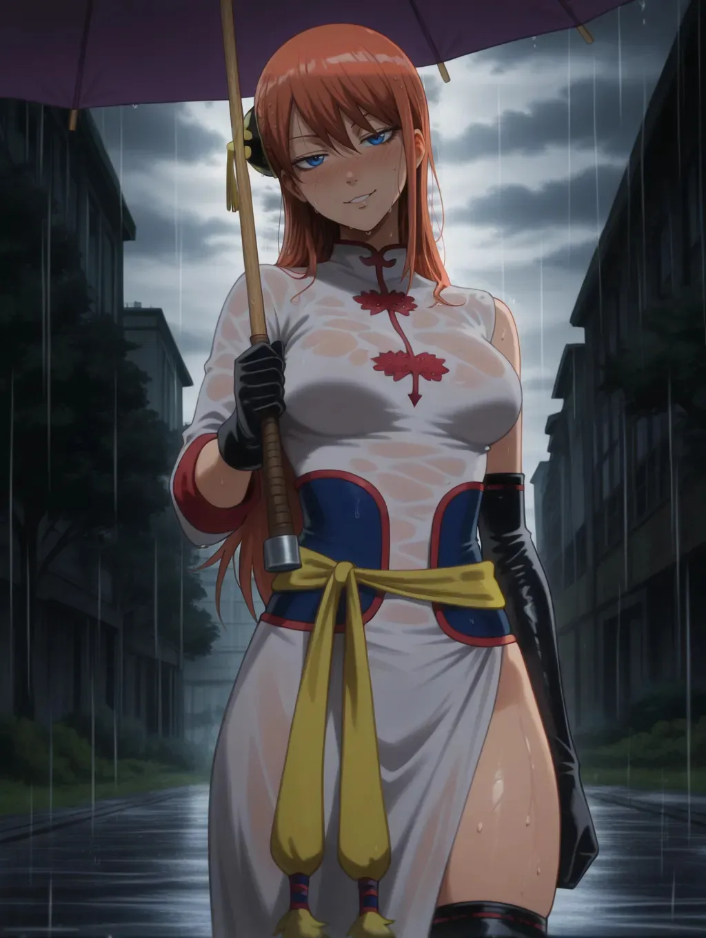 Kagura | Gintama 🌧️🌂 waifuinvoker ai generated_2