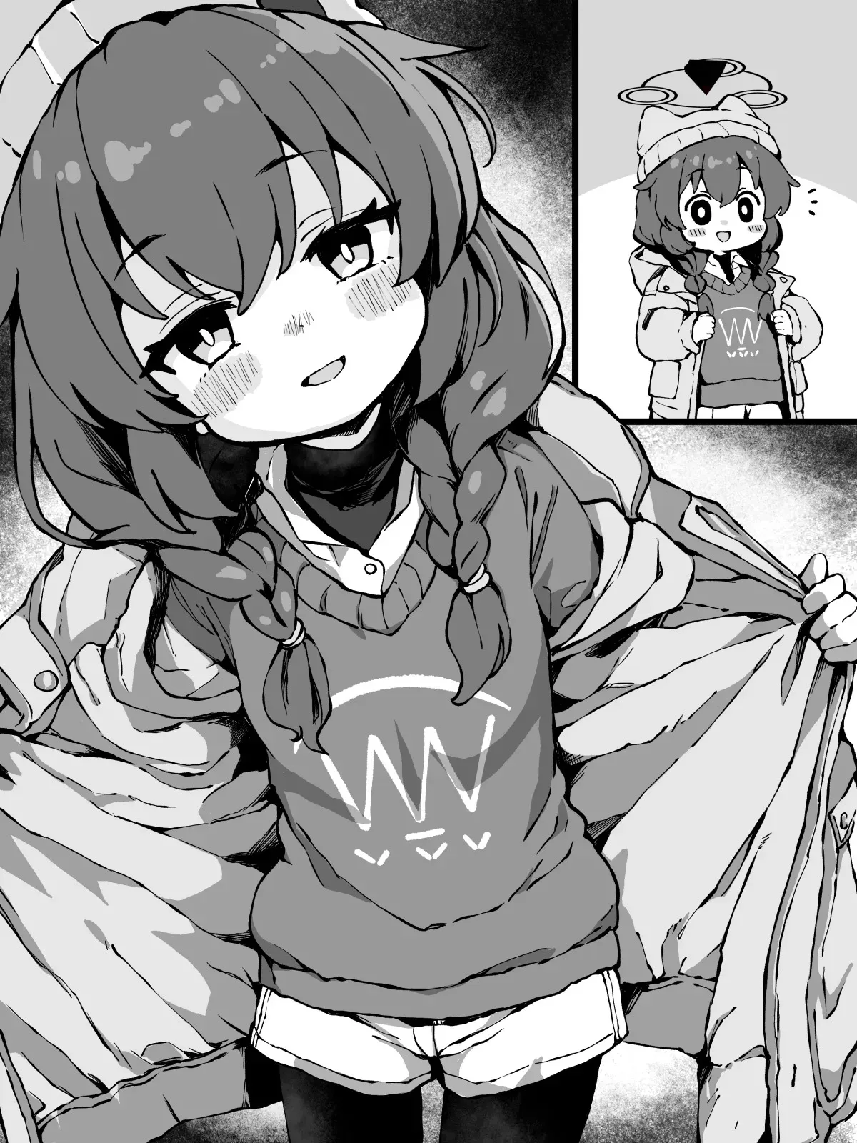 [yuji-koji] 寒いからマキちゃん（キャンプ）に温めて貰う漫画_6