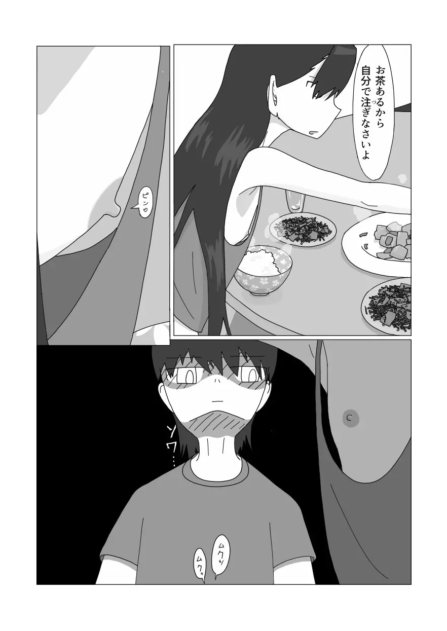 [エゾ] 大好きなお姉ちゃんに見抜きさせてもらう漫画_10