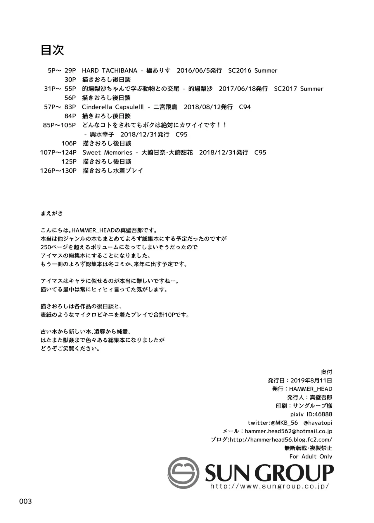 [HAMMER_HEAD (真壁吾郎)] HAMMER_HEAD総集編Vol.3 (アイドルマスター シンデレラガールズ)_3