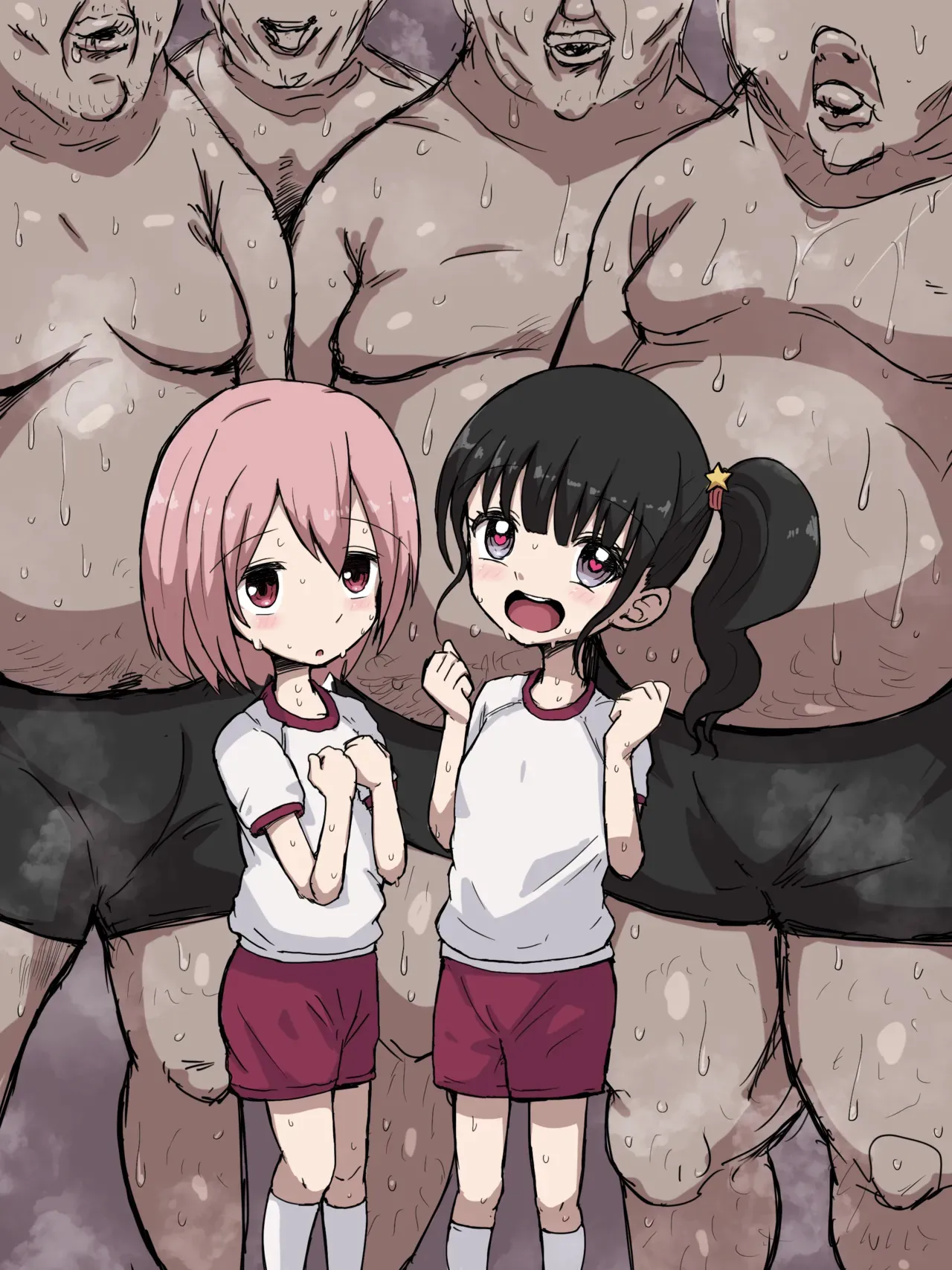 [うるしうろろ] 汗だくメタボおじさんたちとくっさくっさオフ会_7