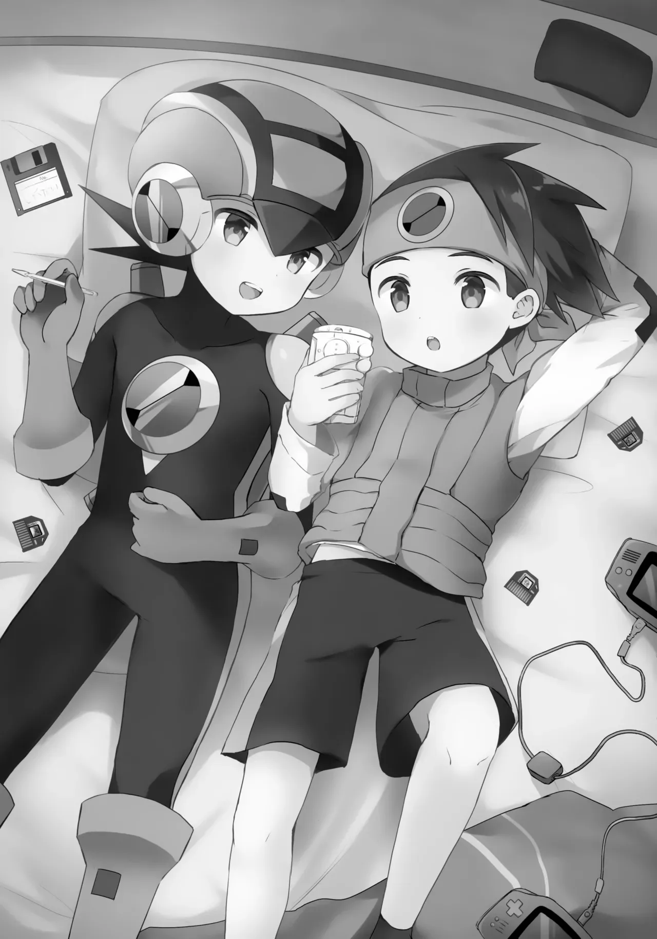 [シルバーキャンディ (としみ)] あまやかシンクロ (ロックマン エグゼ)_2