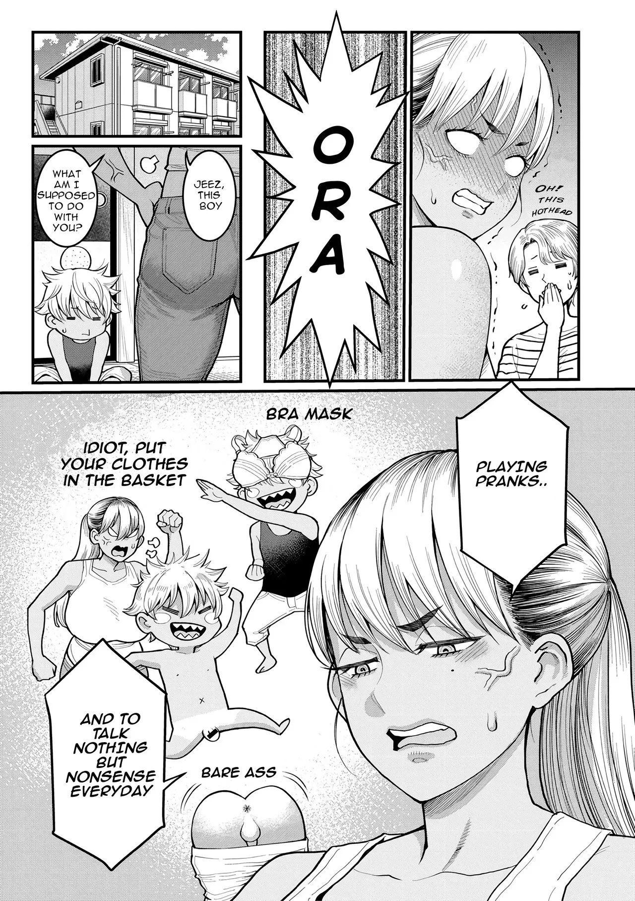 [Agata] Oni Zeme! Goumou Moto Yan Do-S Mama no Itazura Musuko Choukyou | Demonic Torture! Sadistic, hairy, ex-juvenile delinquent mom trains her naughty son (Anata no Mama ni Naritakute) [English] [Digital]_3