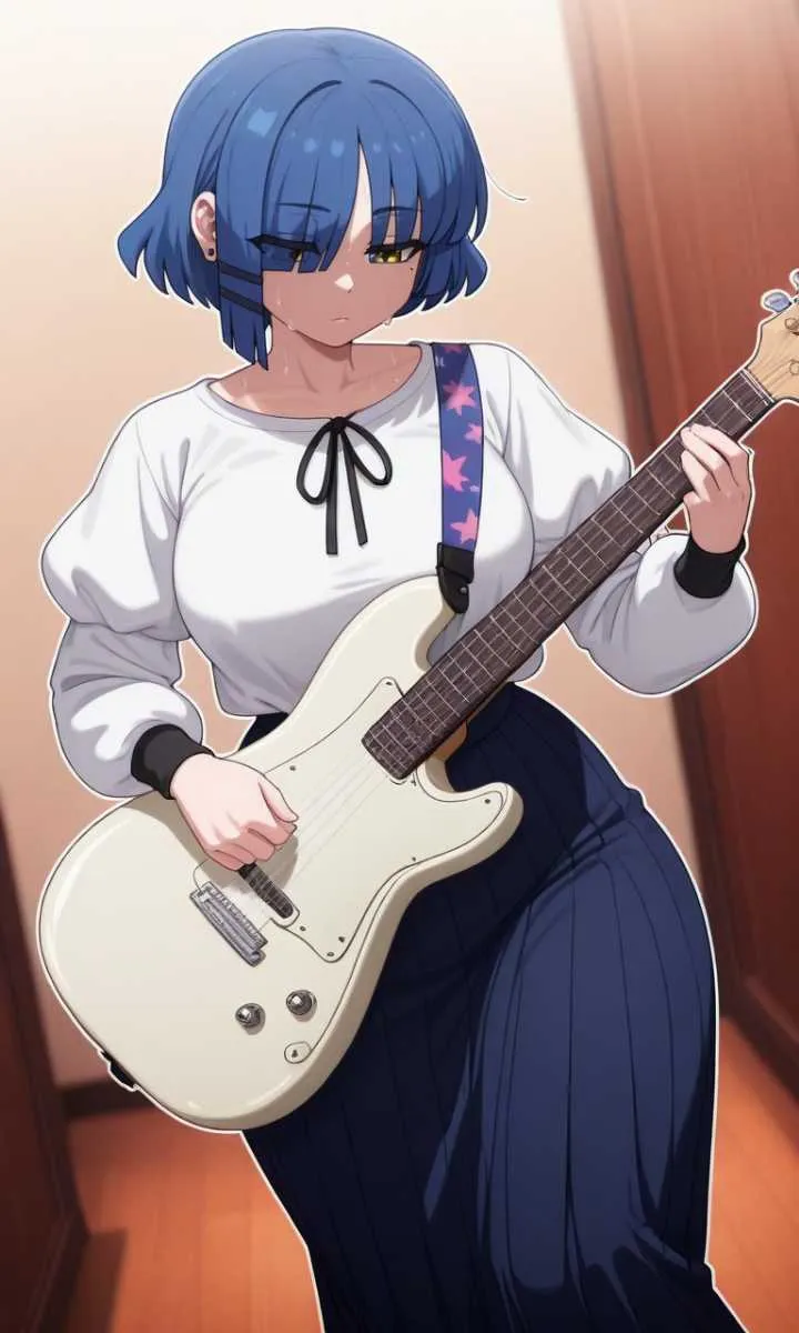 Bocchi the Rock! – Ryo Yamada daidoujipv ai generated_4