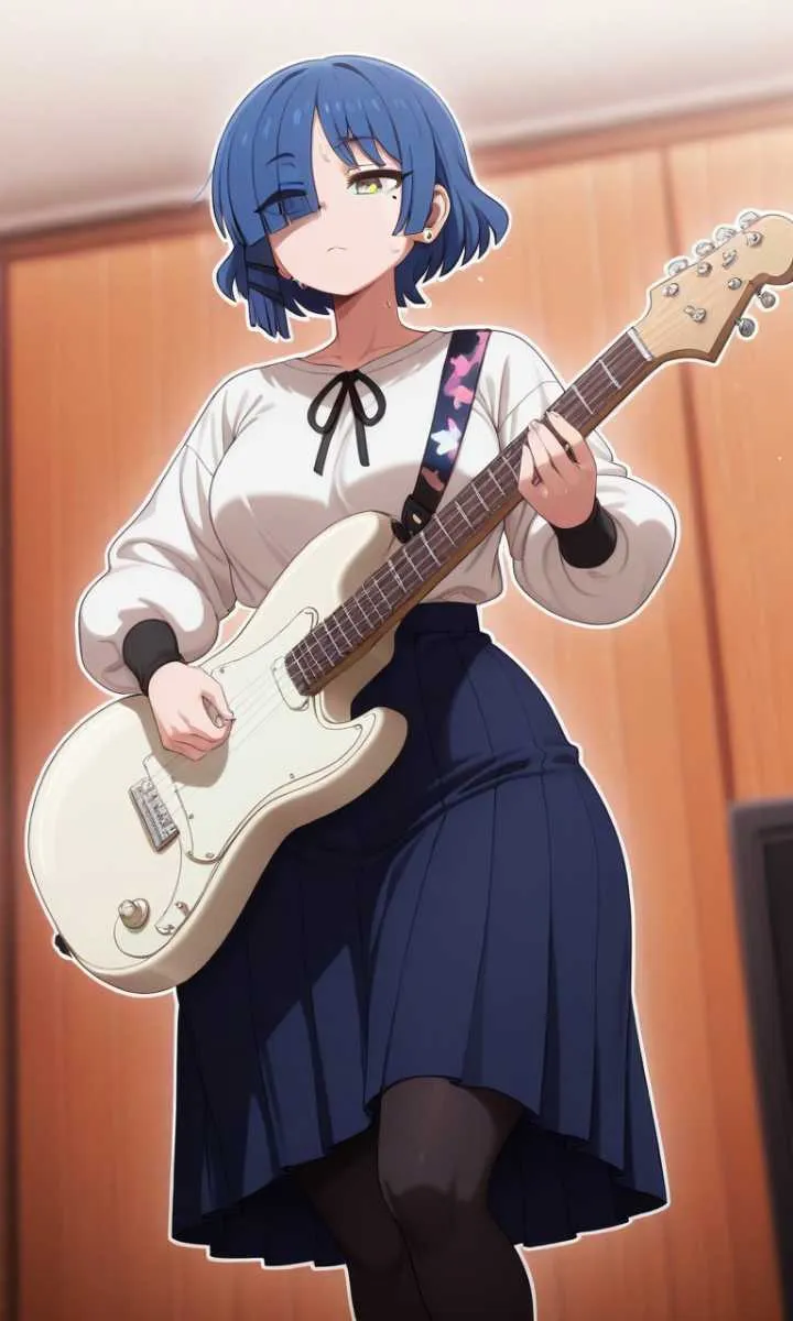 Bocchi the Rock! – Ryo Yamada daidoujipv ai generated_5