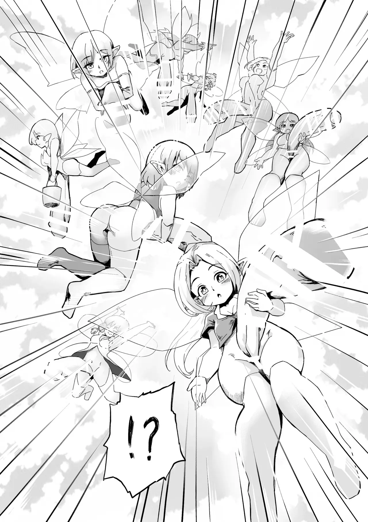 [Michomicho] The Girl in the Futanari Fairy Forest_4