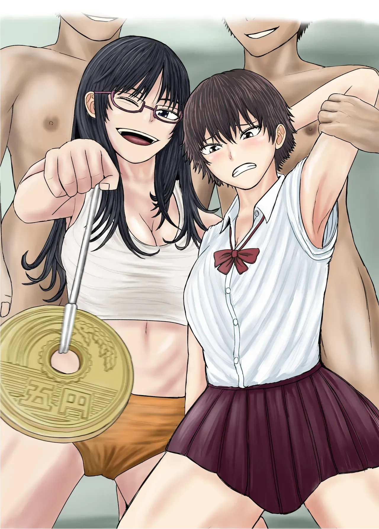 [コペ坊や] お姉さんといっしょ 催○実験でクラスメイトと乱交した話