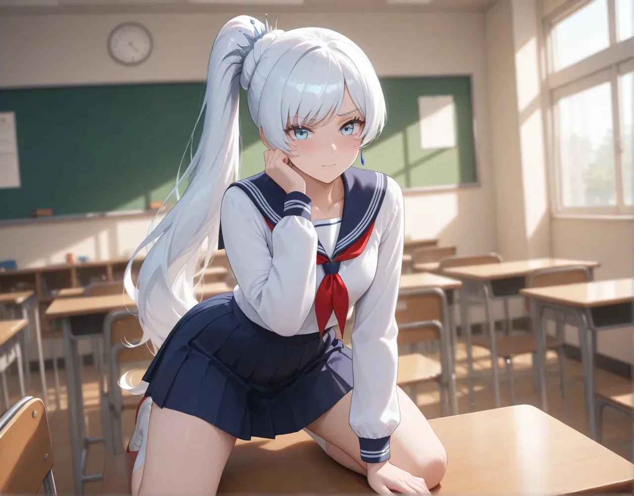 [Sunny] Weiss Schnee 238 pics (RWBY) [AI Generated]
