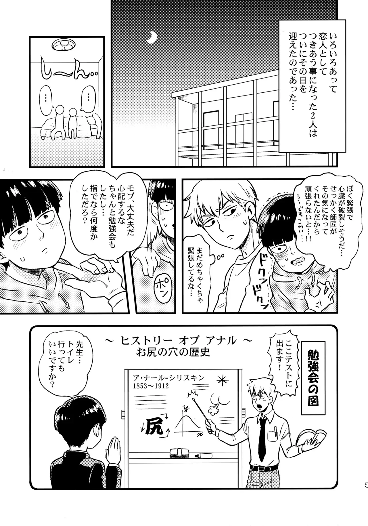 [HRPK (おくら)] 今夜はぼくを (モブサイコ100)_4