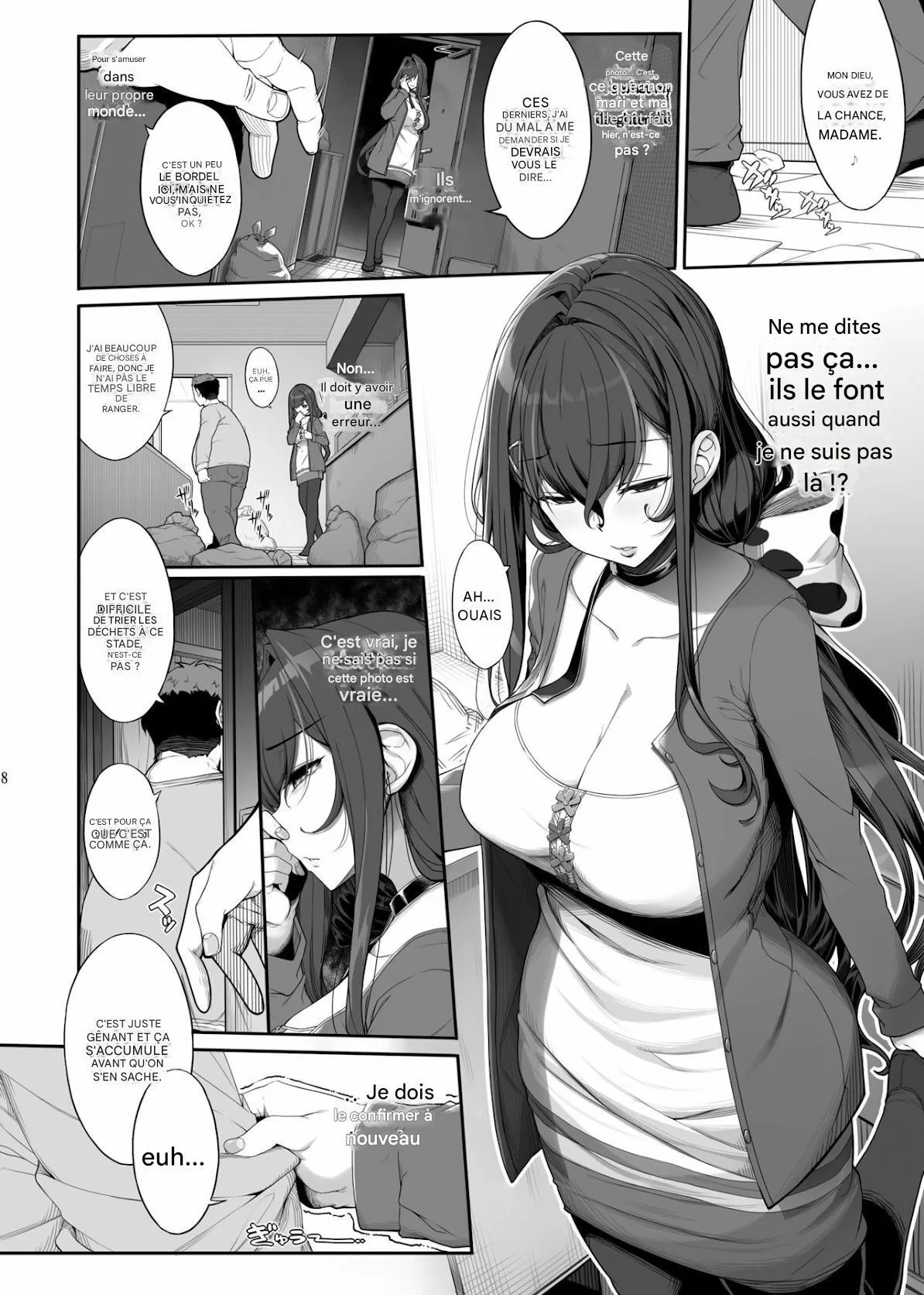 [Kirintei (Kirin Kakeru)] Tanetsuke Oji-san to NTR Hitozuma Sex | Horny Old Man and Cheating Sex with a Wife [frensh]_5