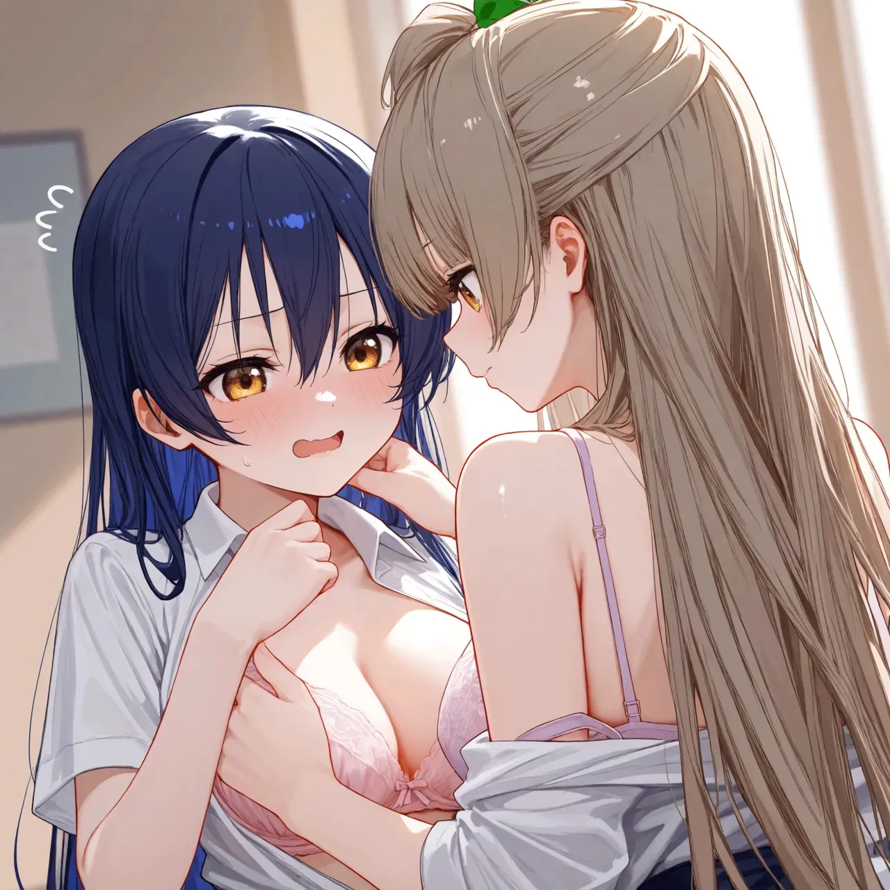 ふたなりμ‘sのスクールセックス活動 🟡RiMuYu🟡 [AI Generated]_6
