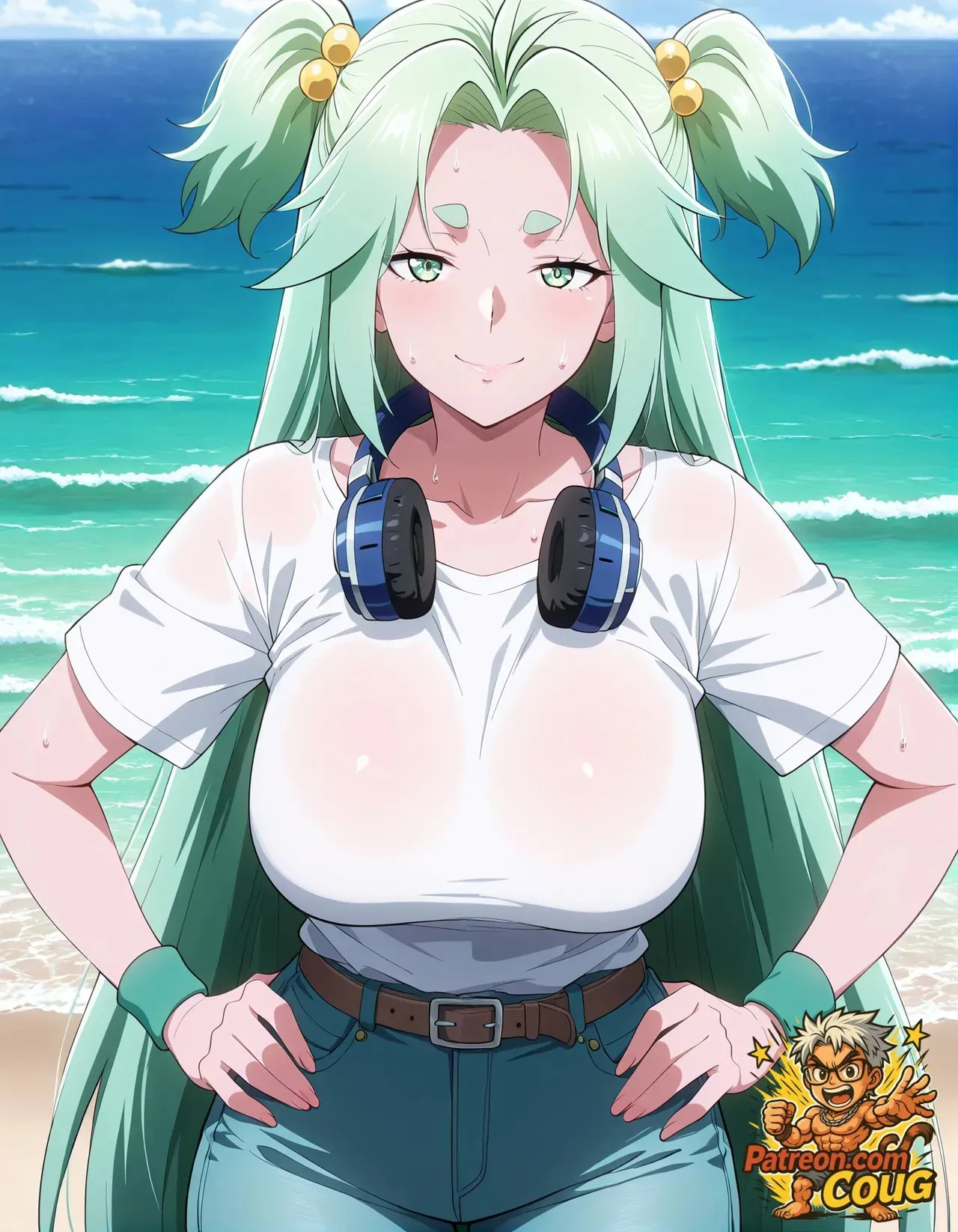 Lucky Cyan hentai (mature version) | To Be Hero X parody