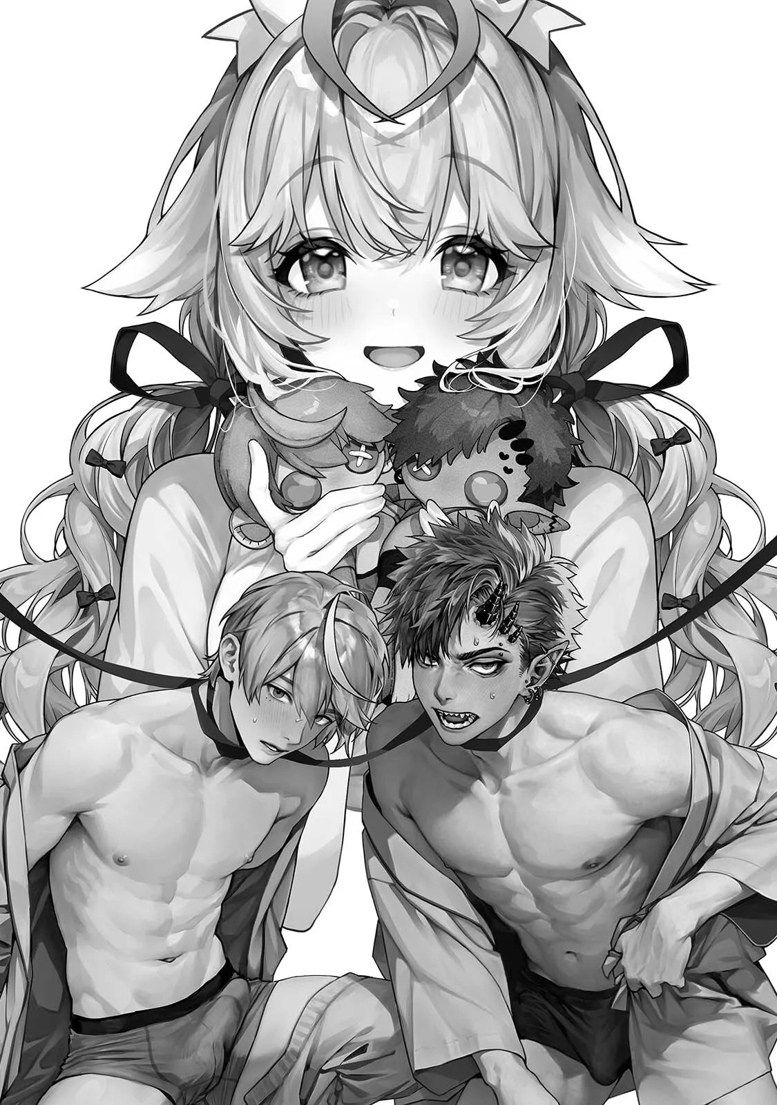 [Rifuroom (りふる)] らぶりあっ！～もしも君が僕らと感覚共有する人形を弄んだら～ (1) [DL版]_2