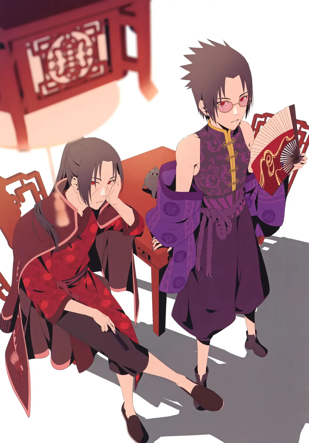 [りど庵 (アノマリド)] 朱に交われば愛より青し (NARUTO -ナルト-)_2