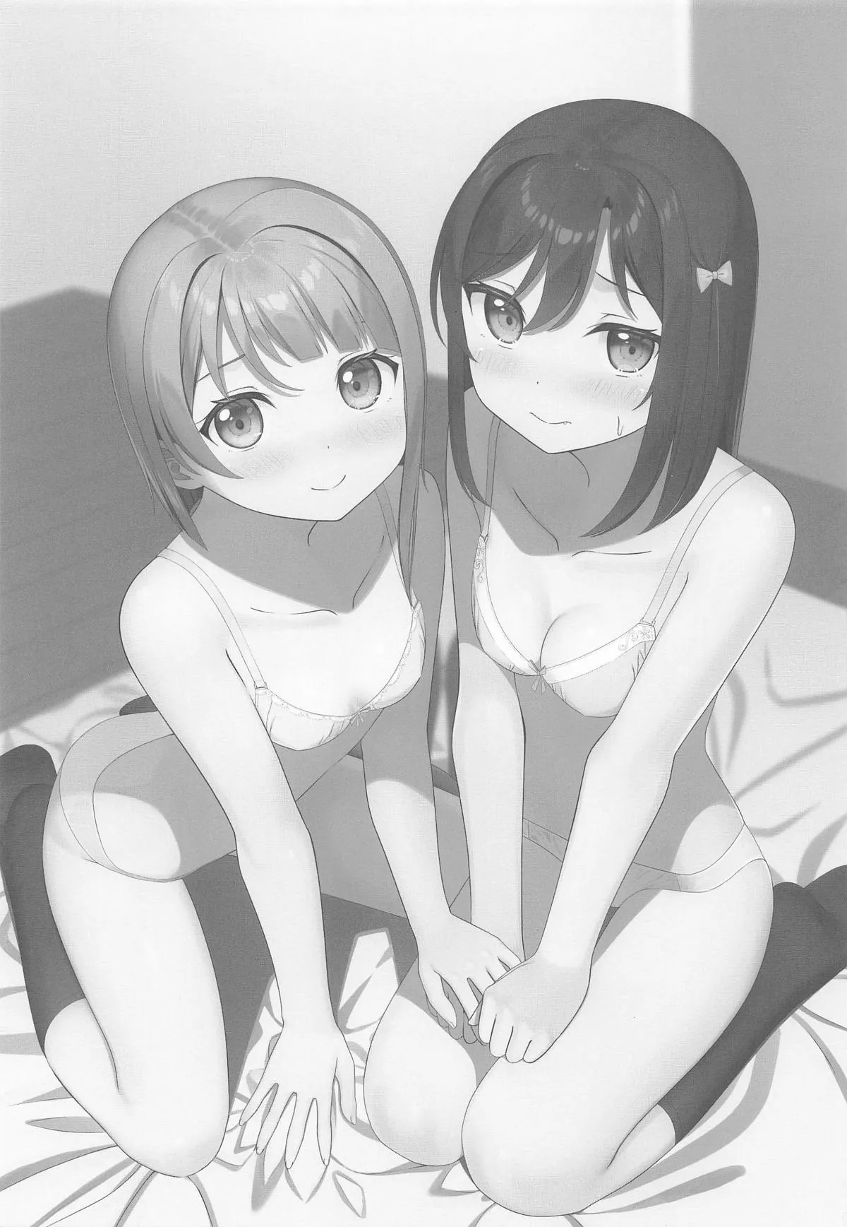 [夏の月 (アポロ)] かすみと栞子と3人でする・・・?本_2