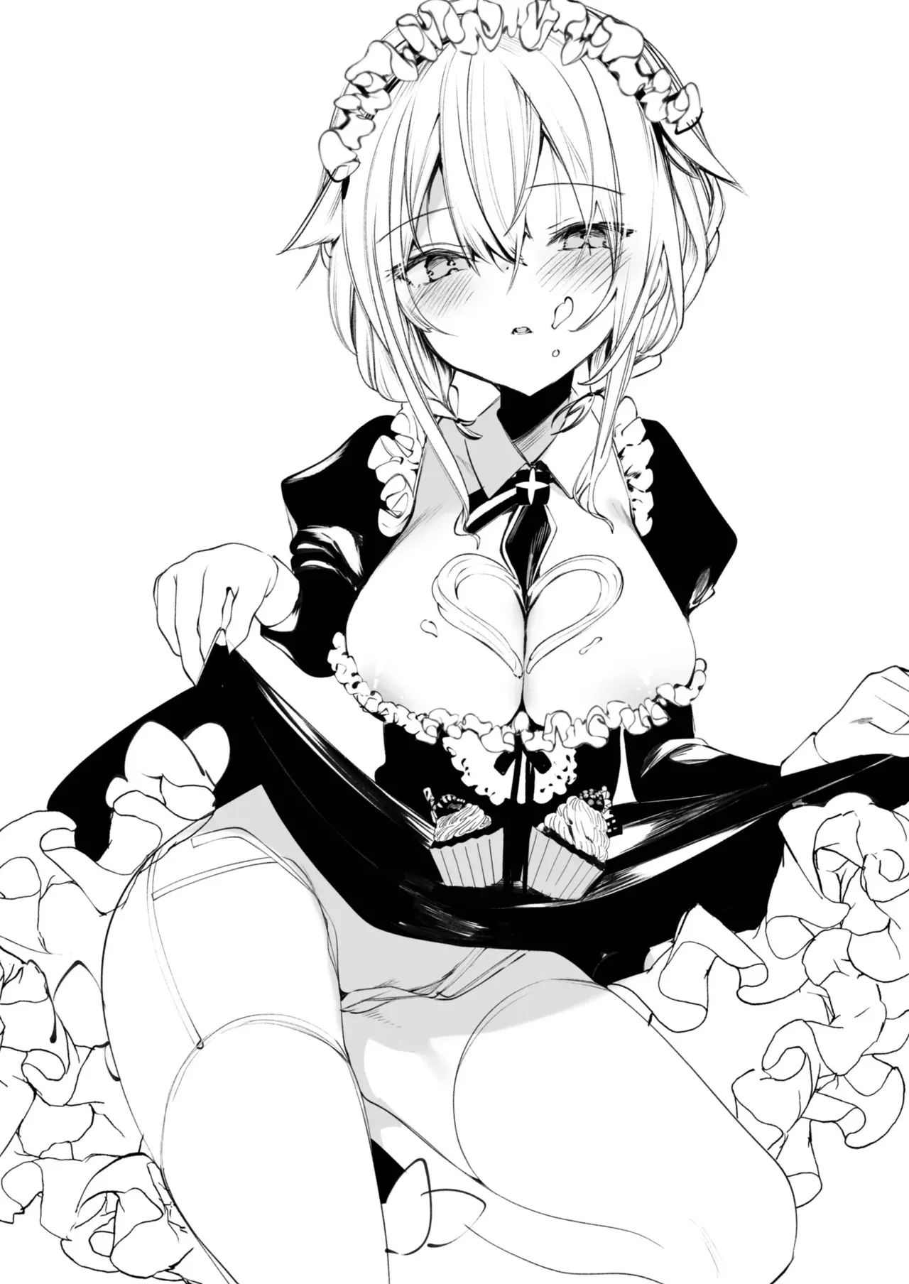 [りふれぼコミック (1号)] ダウナーなデカ乳メイドさんはお仕置きご奉仕をおねだりする。〜本性は下品でドスケベすぎる積極的な召使い〜_7